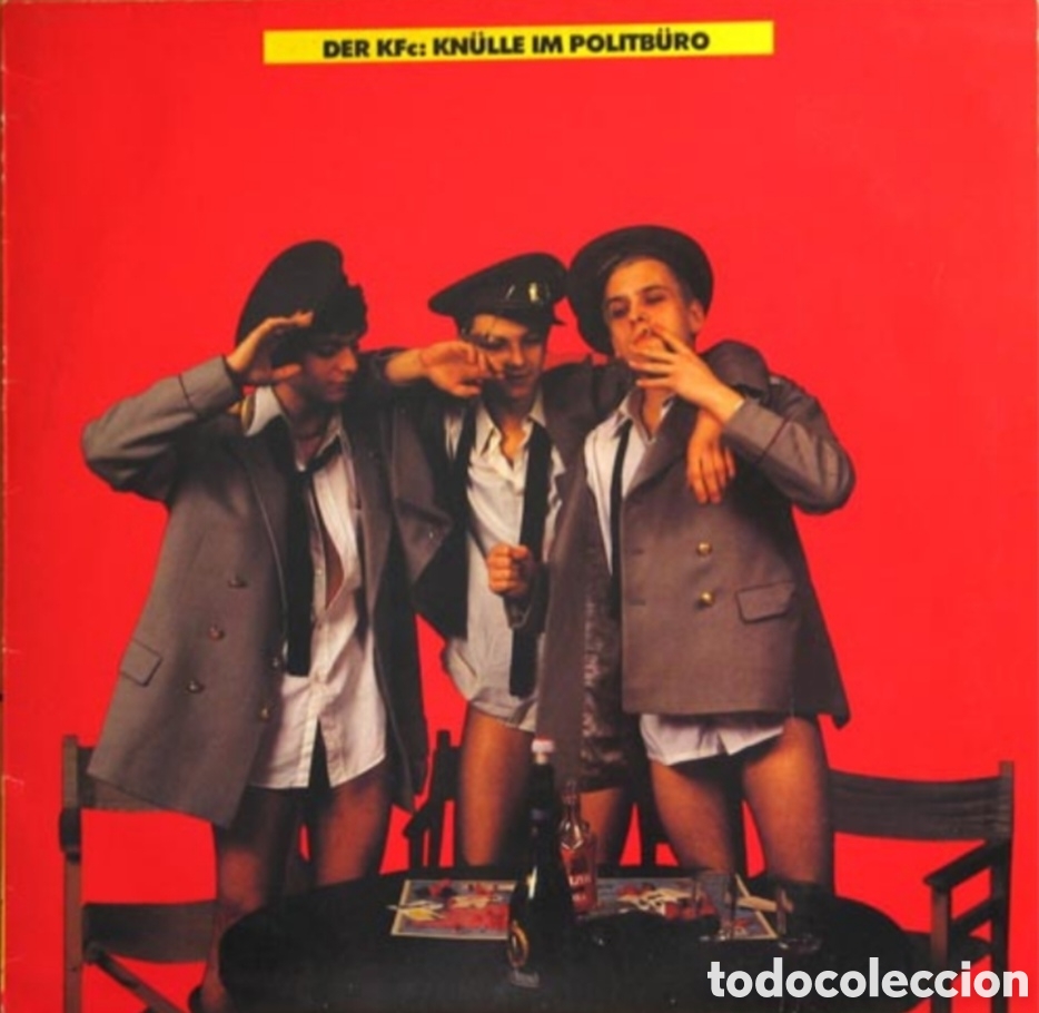 Discos de vinilo: LP DER KFC - Knulle Im Politburo - Schallmauer 1982 - SCHALL 007 (VG+/VG)