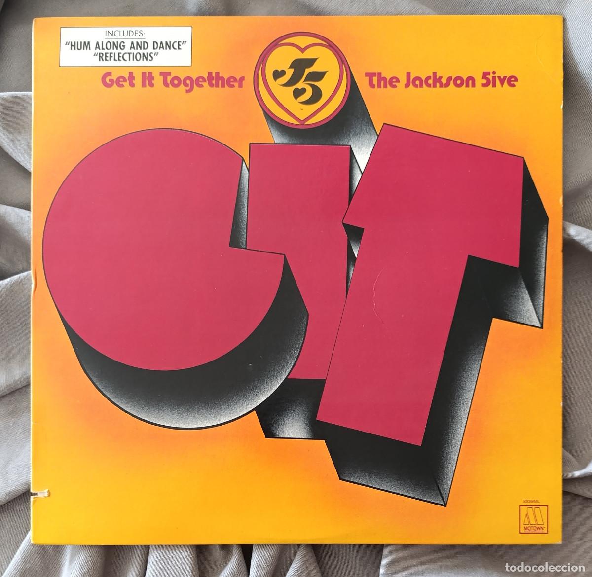 Vinyl-Schallplatten: THE JACKSON 5 - GET IT TOGETHER. LP Edici&oacute;n USA, a&ntilde;os 80. Collector's item.