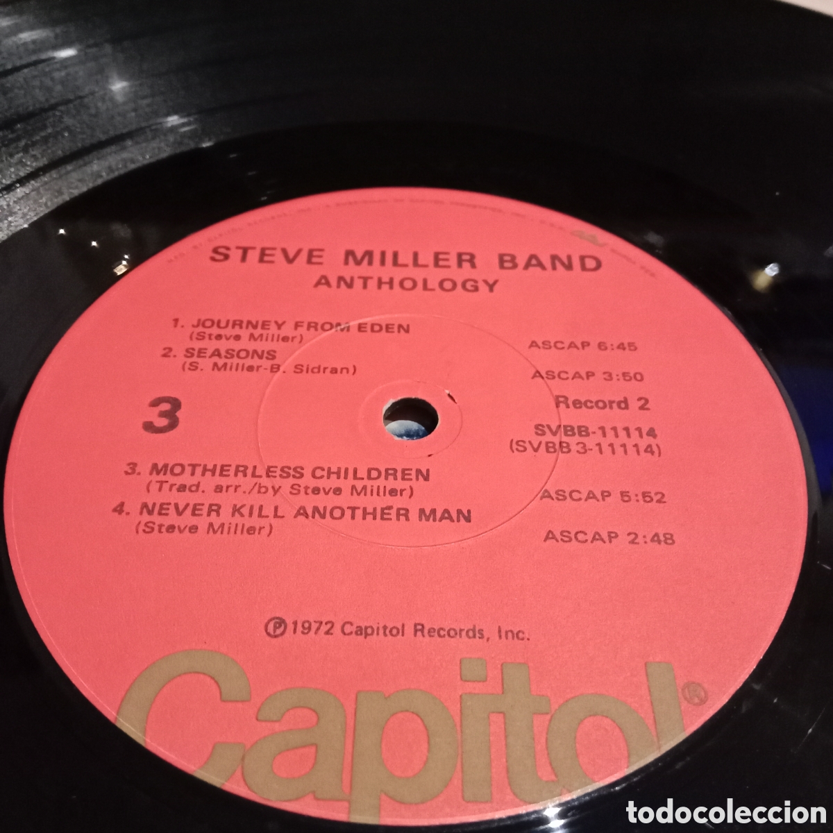 Discos de vinilo: STEVE MILLER BAND - ANTHOLOGY - LP DOBLE GATEFOLD - Foto 10
