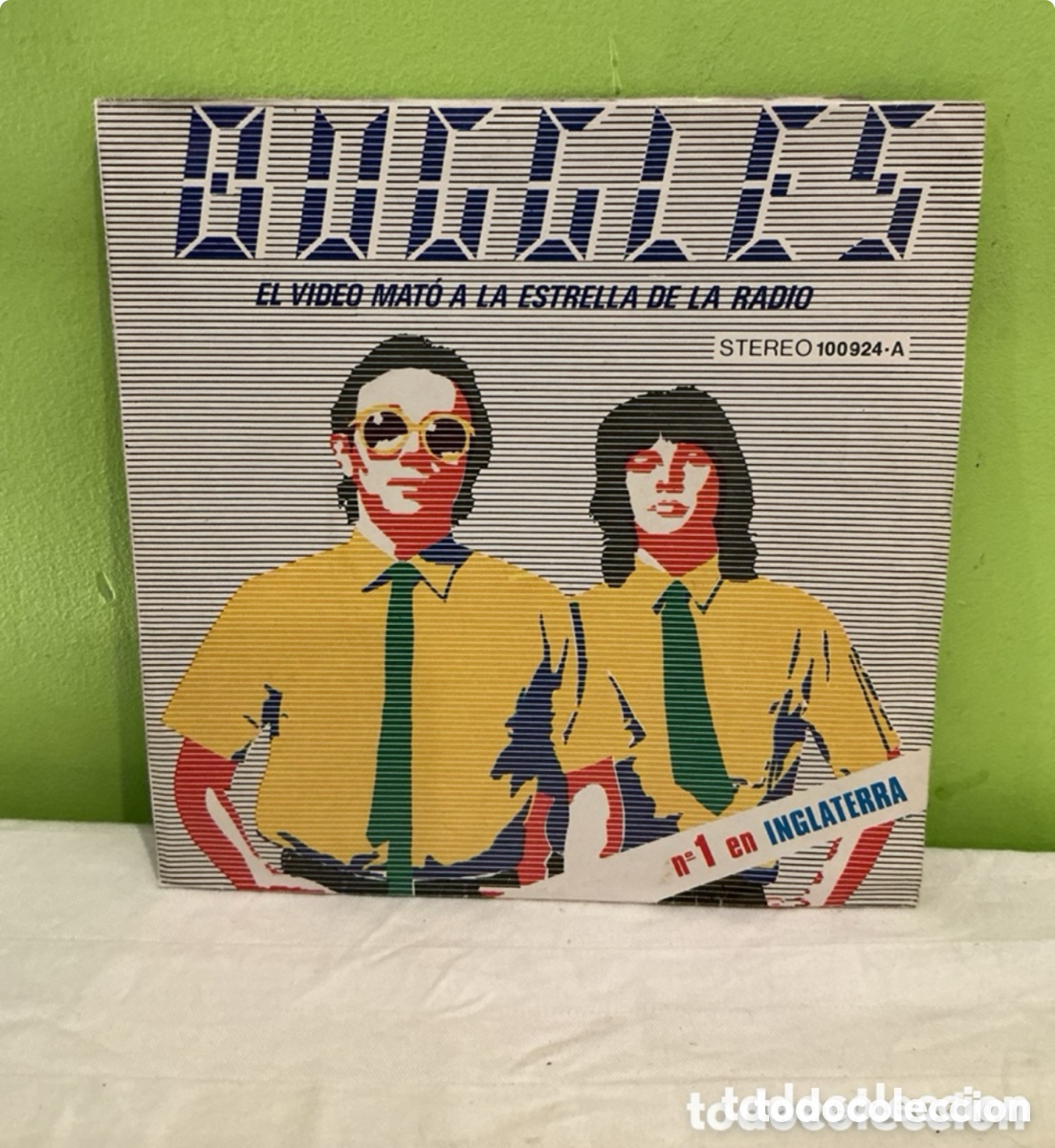 Dischi in vinile: The Buggles &ndash; Video Killed the Radio Star &ndash; Single 1979