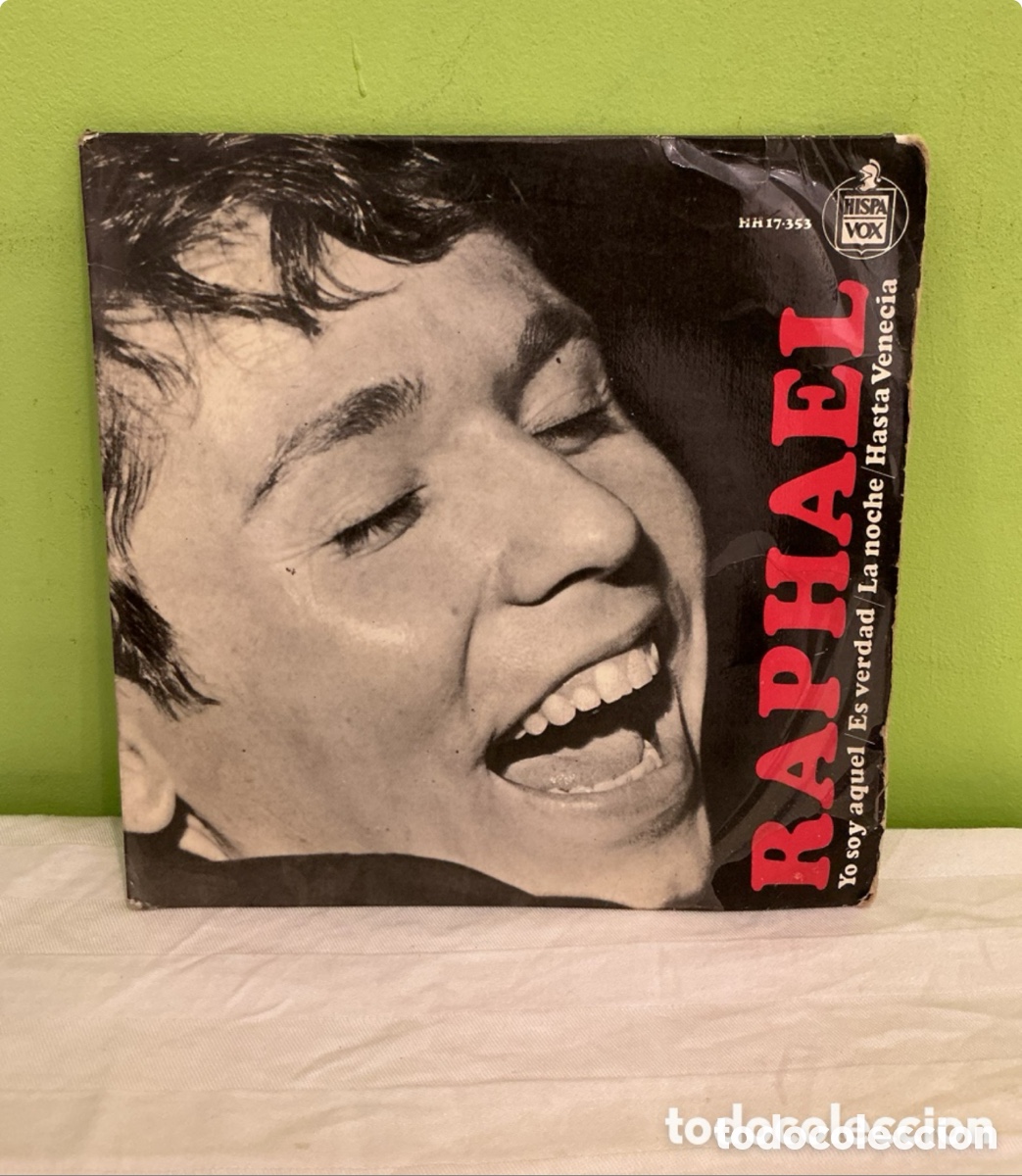 Discos de vinilo: Raphael &ndash; Yo soy aquel &ndash; EP espa&ntilde;ol 1966 - Foto 1