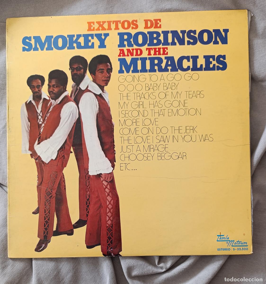Discos de vinilo: SMOKEY ROBINSON & THE MIRACLES - &Eacute;XITOS. LP edici&oacute;n espa&ntilde;ola 1974