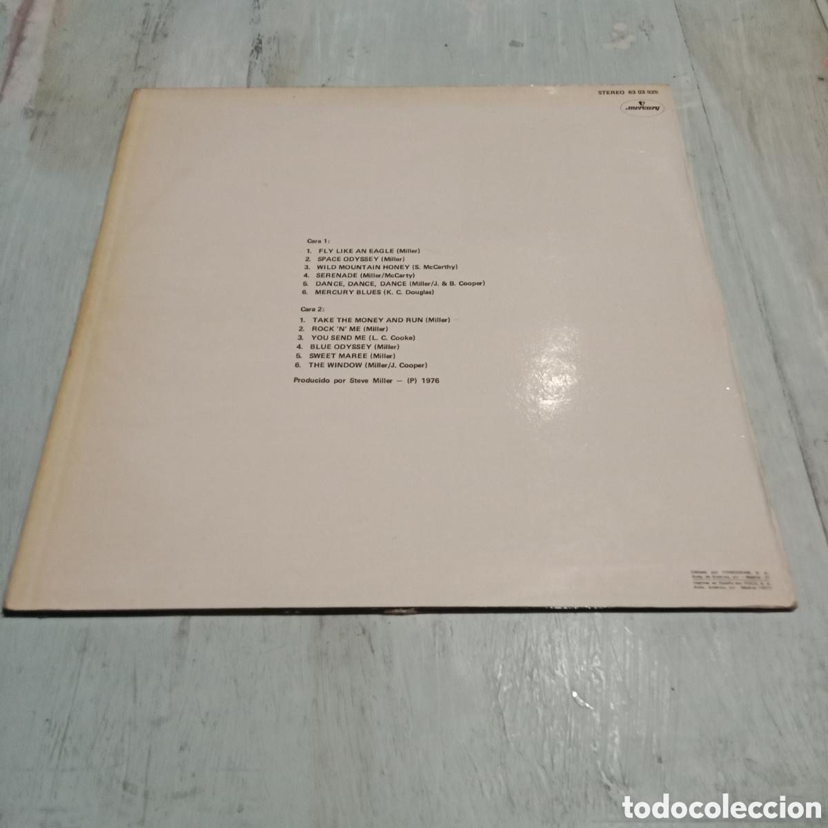 Discos de vinilo: STEVE MILLER BAND - FLY LIKE AN EAGLE - LP - Foto 2