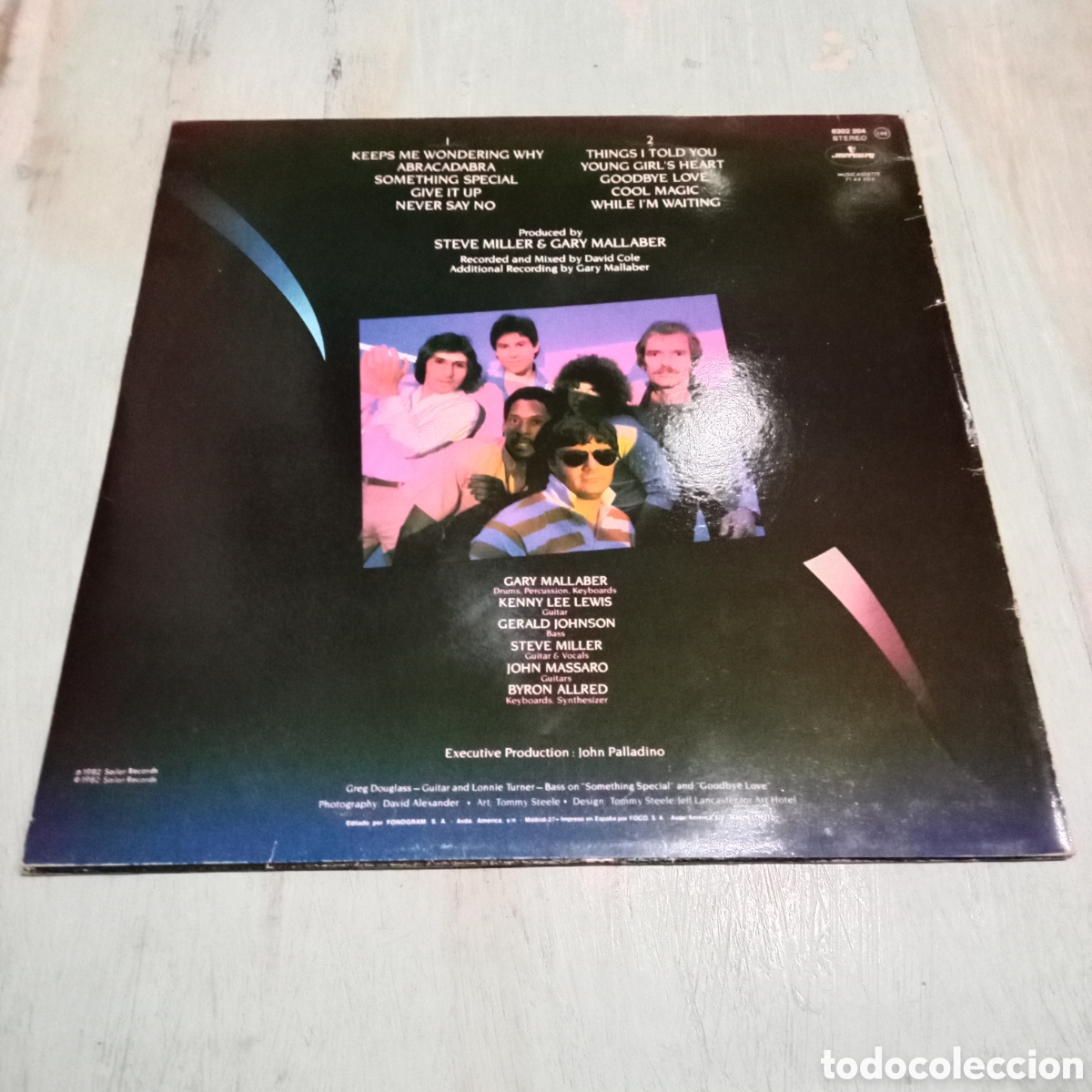 Discos de vinilo: STEVE MILLER BAND - ABRACADABRA - LP - Foto 2