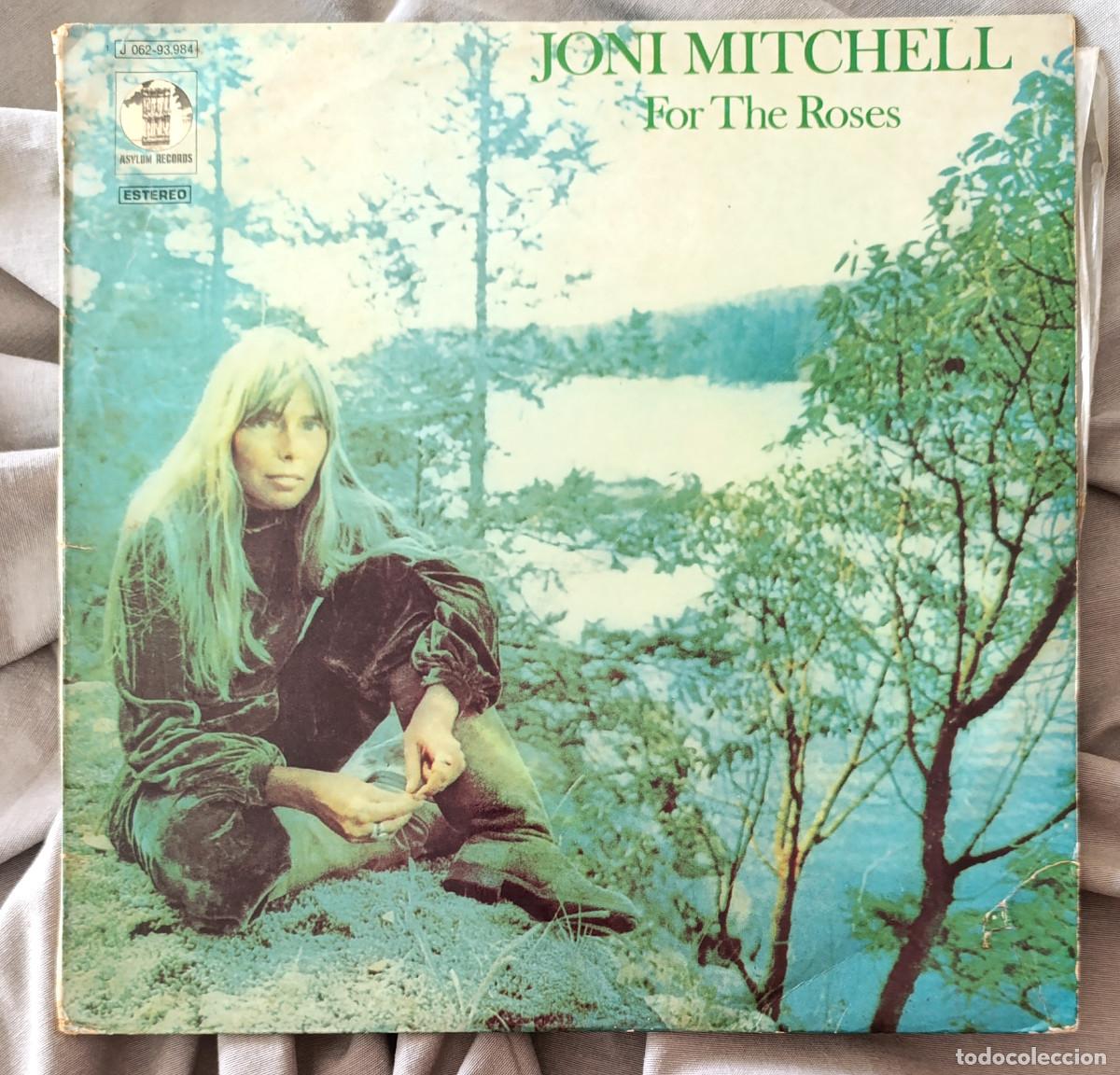 Discos de vinilo: JONI MITCHELL - FOR THE ROSES. LP ed. espa&ntilde;ola 1973