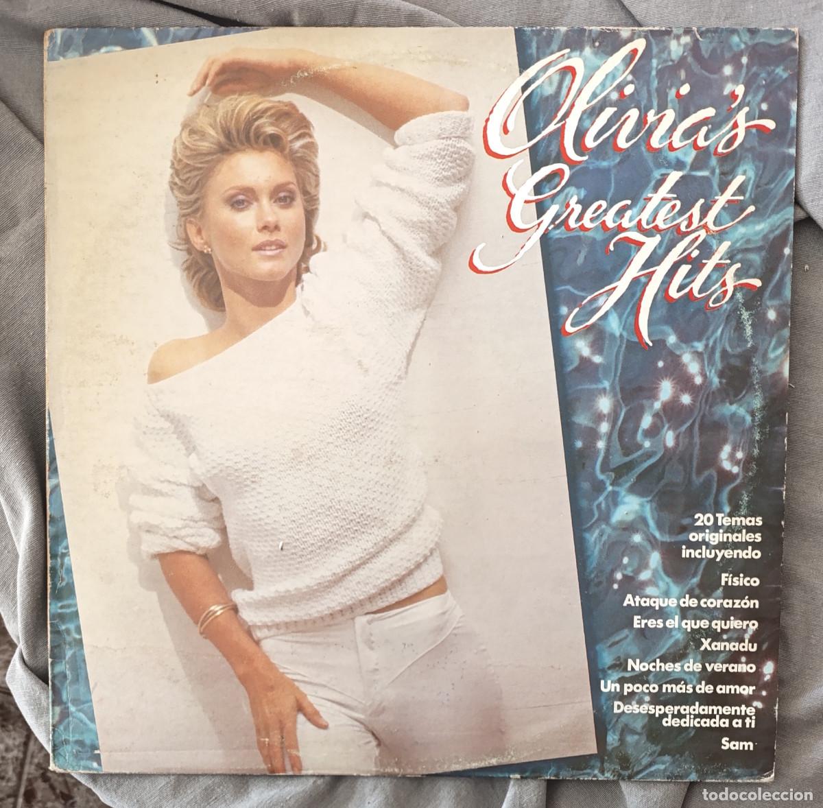Vinyl records: OLIVIA NEWTON-JOHN - OLIVIA'S GREATEST HITS. LP ed. promocional espa&ntilde;ola 1980