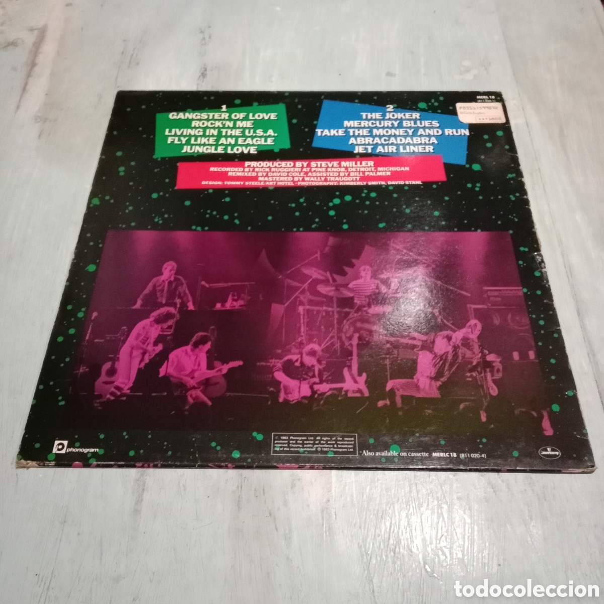 Discos de vinilo: STEVE MILLER BAND - LIVE! - LP - Foto 2