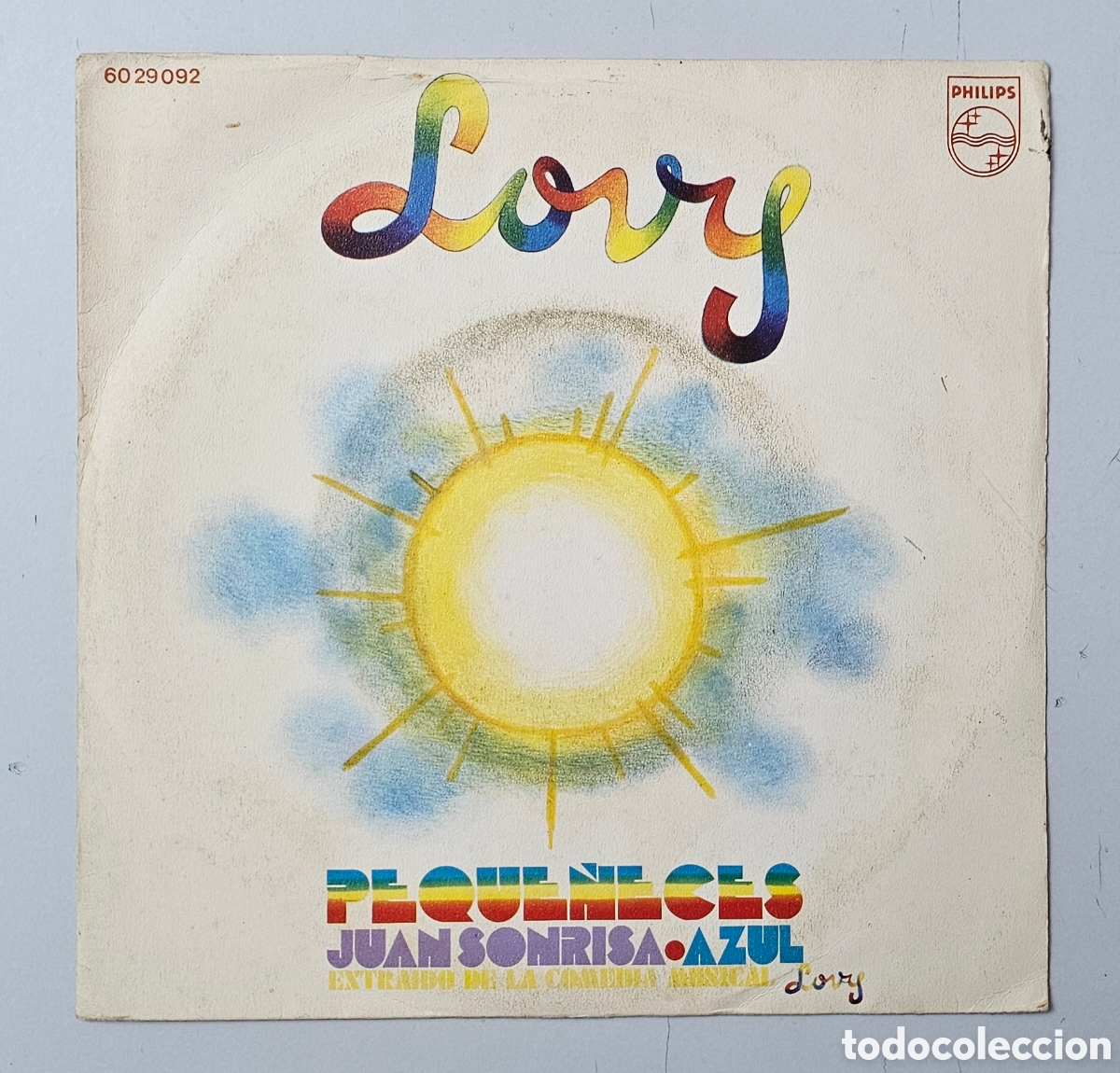 Discos de vinilo: PEQUE&Ntilde;ECES - Juan Sonrisa/+1 (Espa&ntilde;a - Philips - 1971) LOVY POPSIKE INFANTIL EN DEMANDA