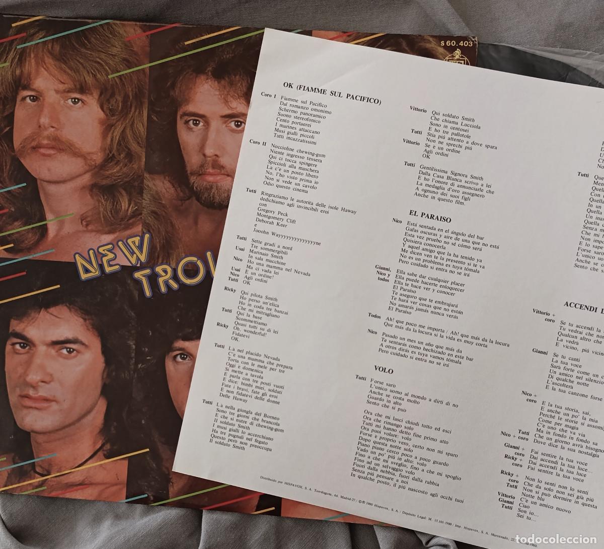 Discos de vinilo: NEW TROLLS - QUE IDEA. Ed. espa&ntilde;ola 1980 - Foto 2