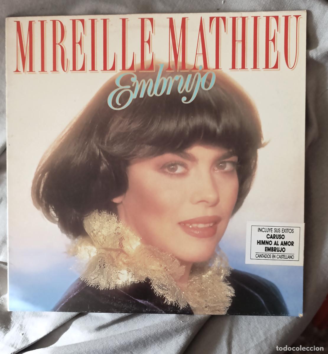 Vinyl records: MIREILLE MATHIEU - EMBRUJO. Ed. espa&ntilde;ola 1989