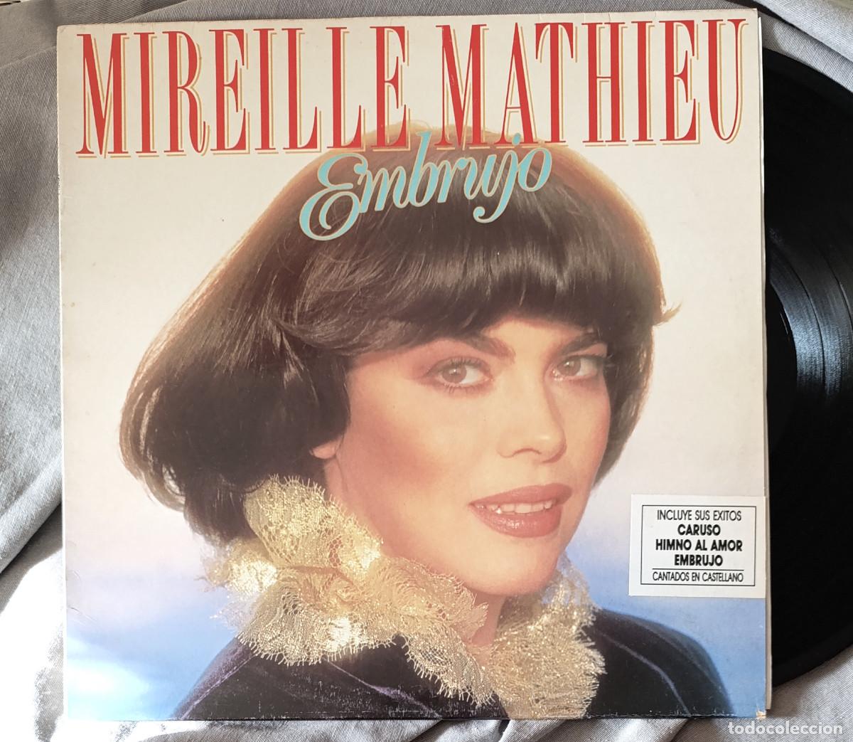 Discos de vinilo: MIREILLE MATHIEU - EMBRUJO. Ed. espa&ntilde;ola 1989 - Foto 2