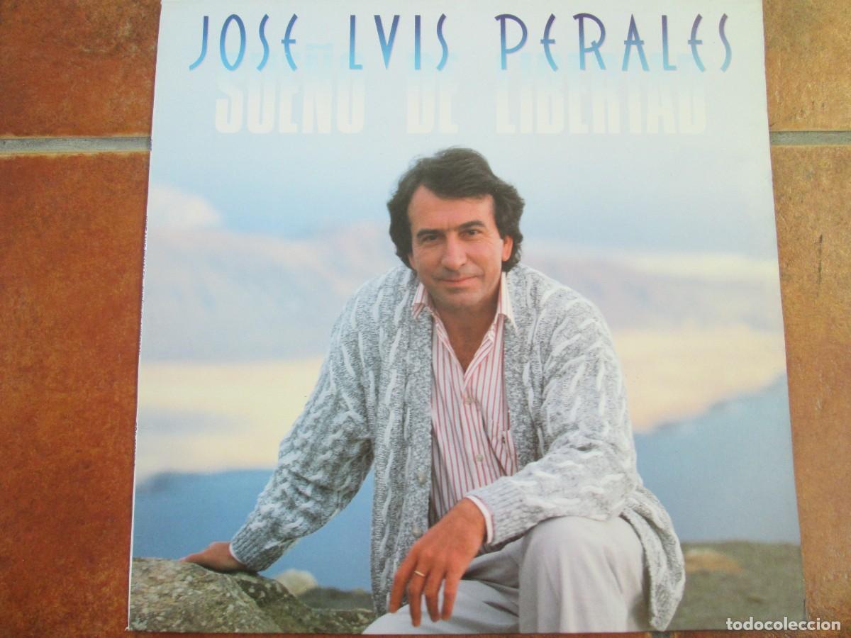Discos de vinilo: JOS&Eacute; LUIS PERALES - Sue&ntilde;o de Libertad. LP, ed espa&ntilde;ola 12&rdquo; 1987. Insert. Magn&iacute;fico estado VG+/NM