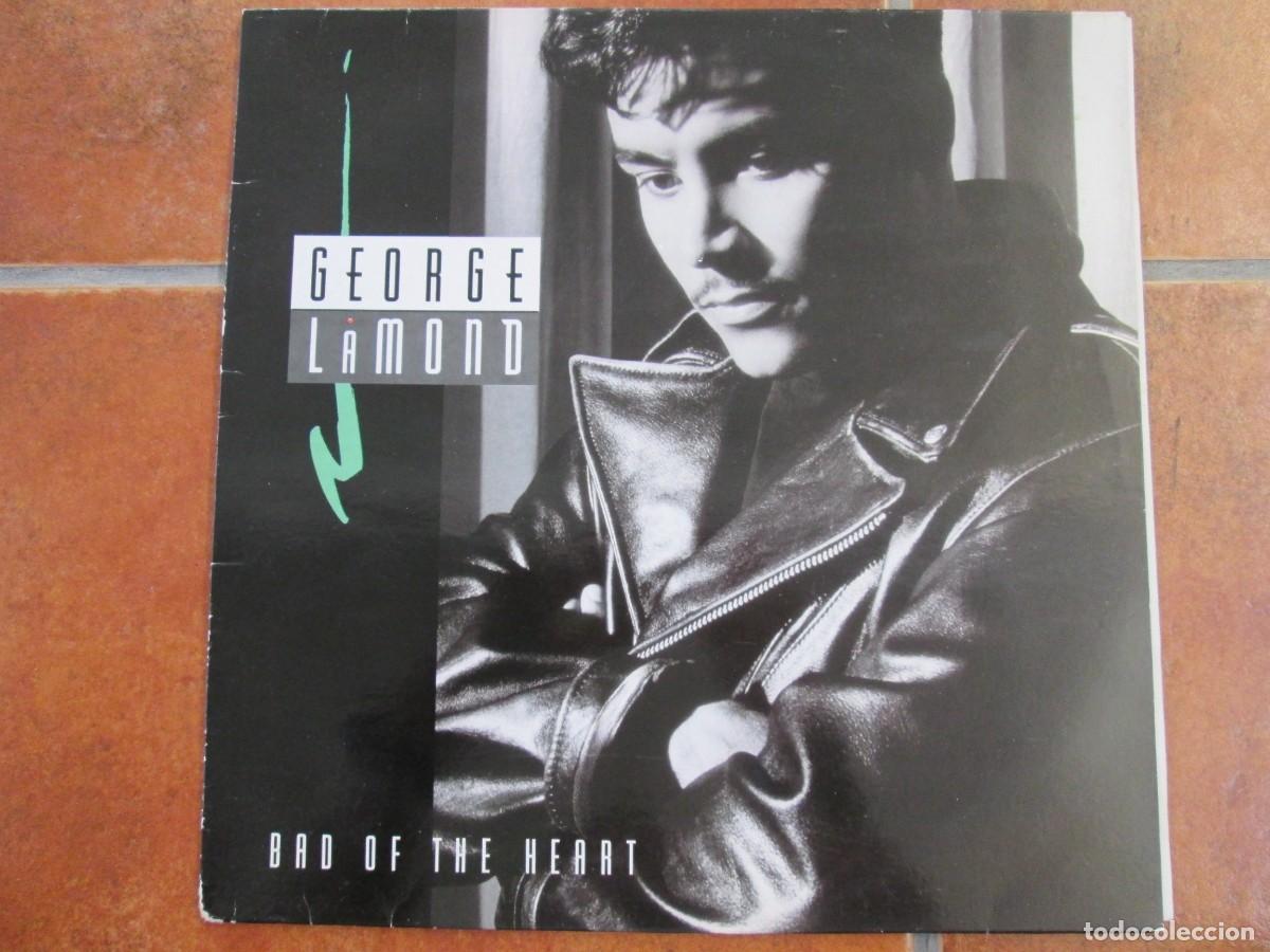 Discos de vinilo: GEORGE LAMOND - Bad of the Heart. LP, ed espa&ntilde;ola 12&rdquo; 1990. Muy buen estado (VG+)