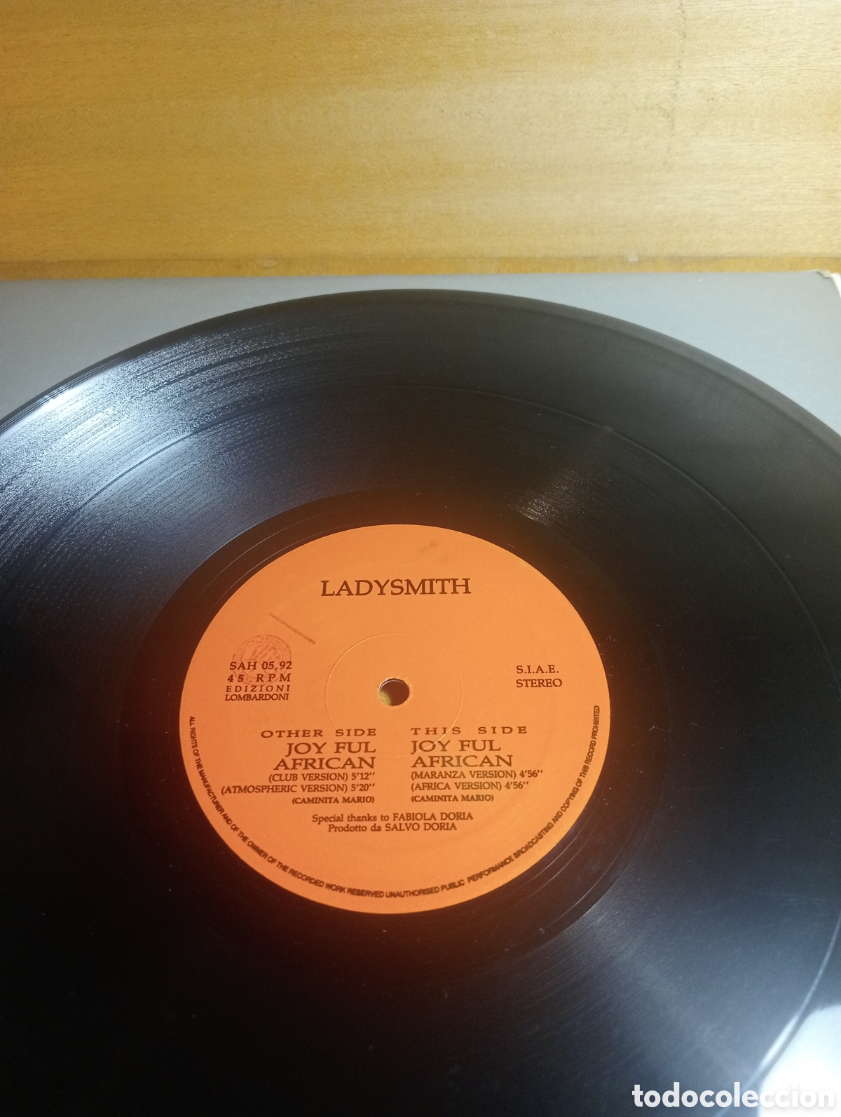 Discos de vinilo: Ladysmith. Joy Ful African.