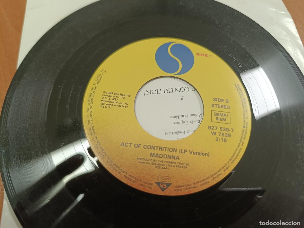 Discos de vinilo: DISCO VINILO CHICO DE MADONNA LIKE A PRAYER - Foto 4