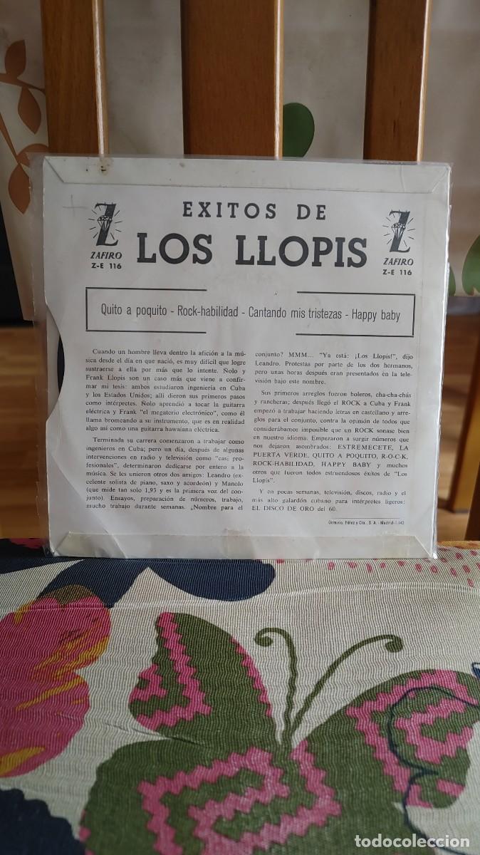 Discos de vinilo: LOS LLOPIS-EP EXITOS DE LOS LLOPIS - Foto 2