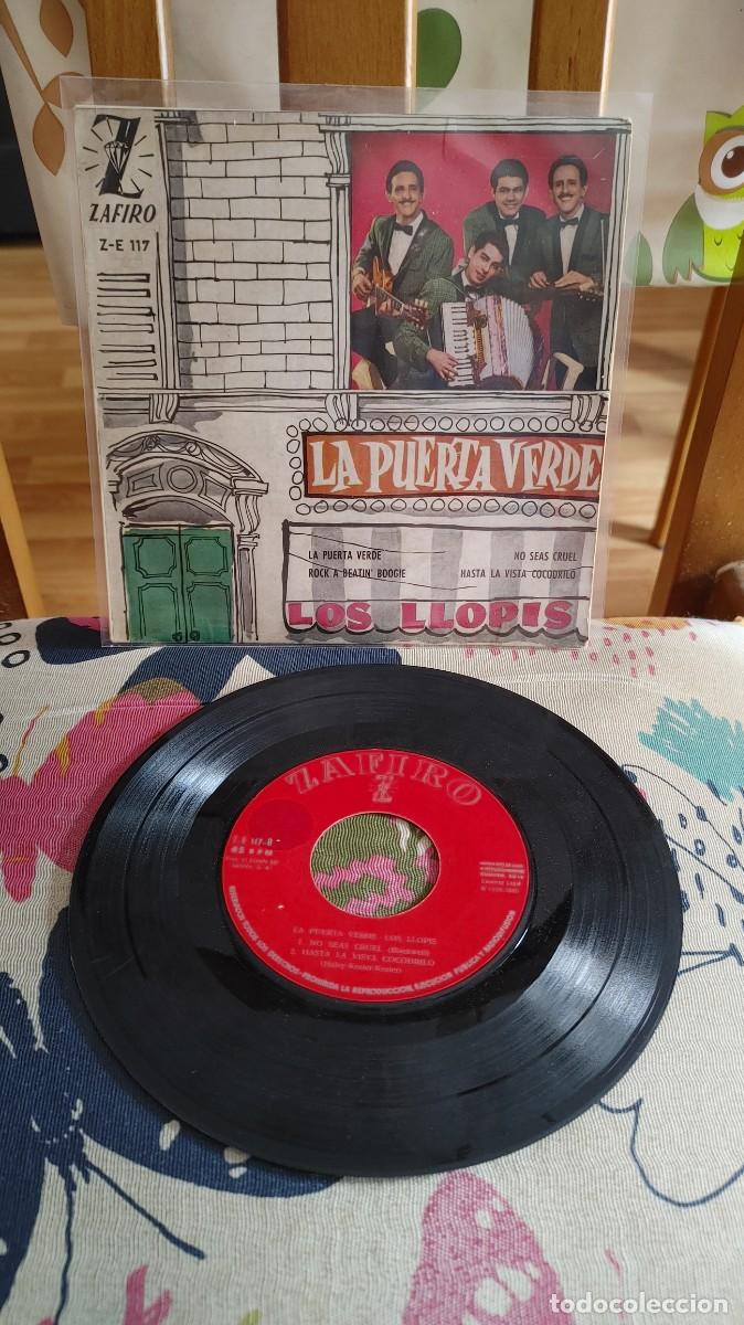 Discos de vinilo: LOS LLOPIS-EP LA PUERTA VERDE +3