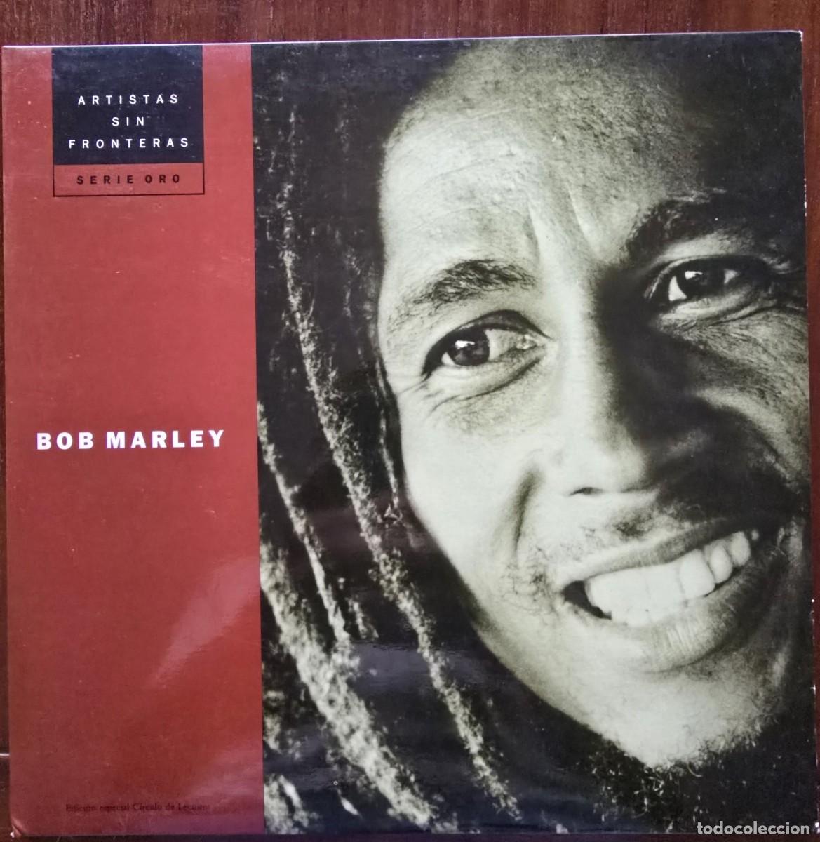 Discos de vinilo: 2 Discos LP.Bob Marley.Artistas sin Fronteras.Serie Oro.1990