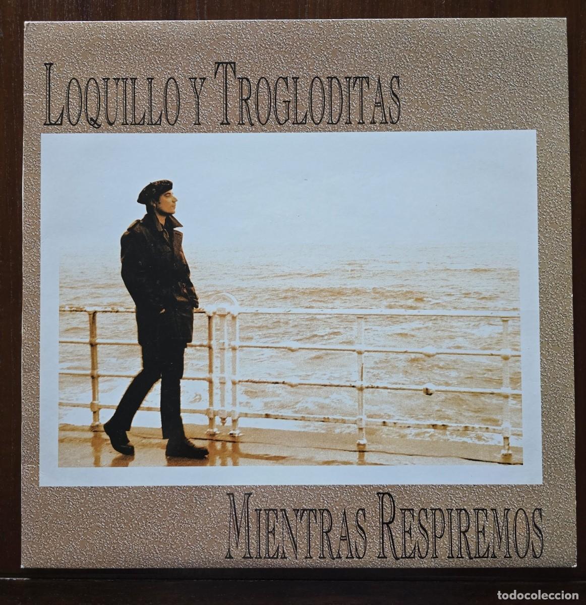 Discos de vinilo: Disco LP.Loquillo y Trogloditas.Mientras Respiremos.1993