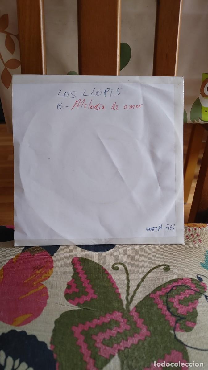 Discos de vinilo: LOS LLOPIS-SINGLE SILUETAS-JUKE BOX - Foto 2