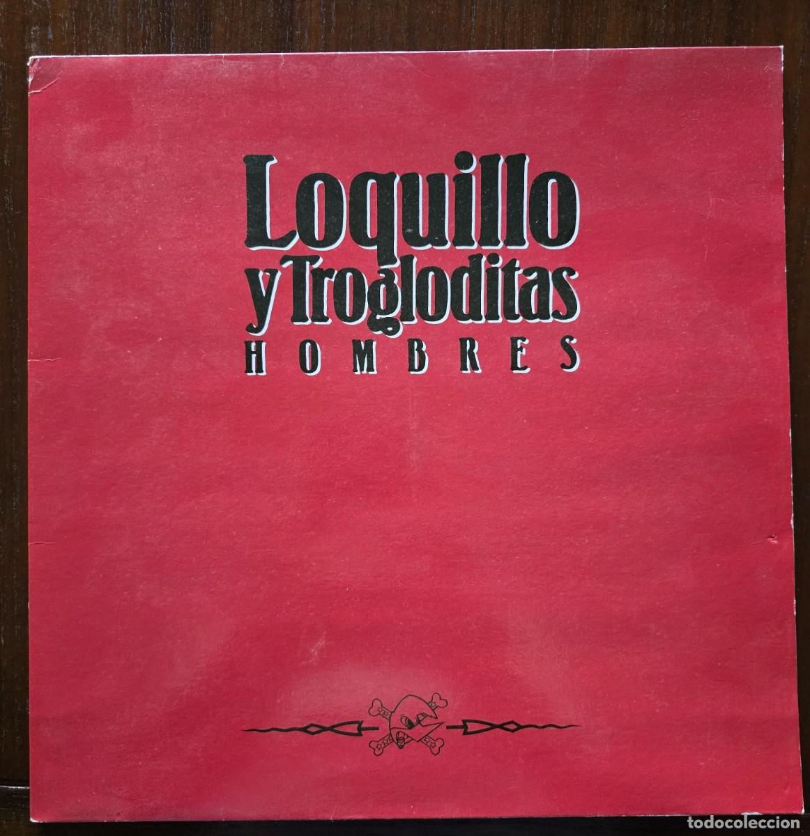 Discos de vinilo: Disco LP.Loquillo y Trogloditas.Hombres.1991