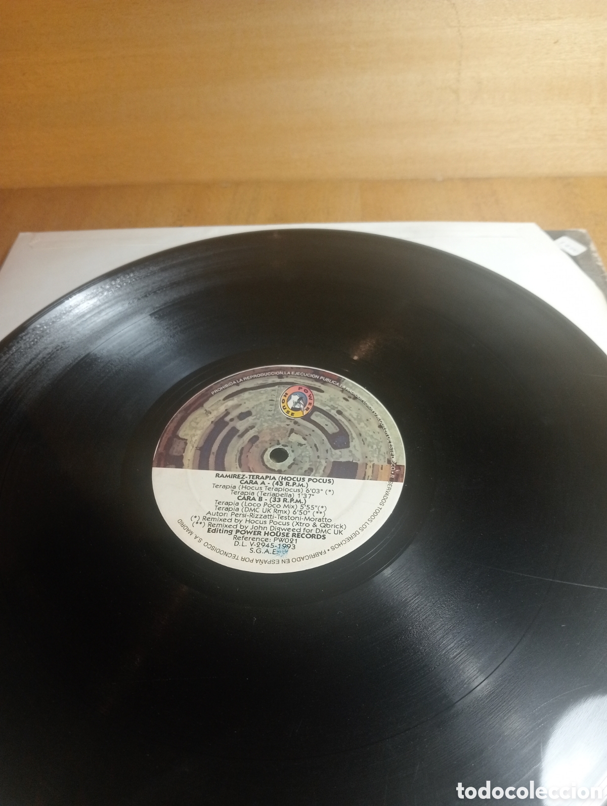 Discos de vinil: Ramirez. Terapia ( Hocus Pocus ).