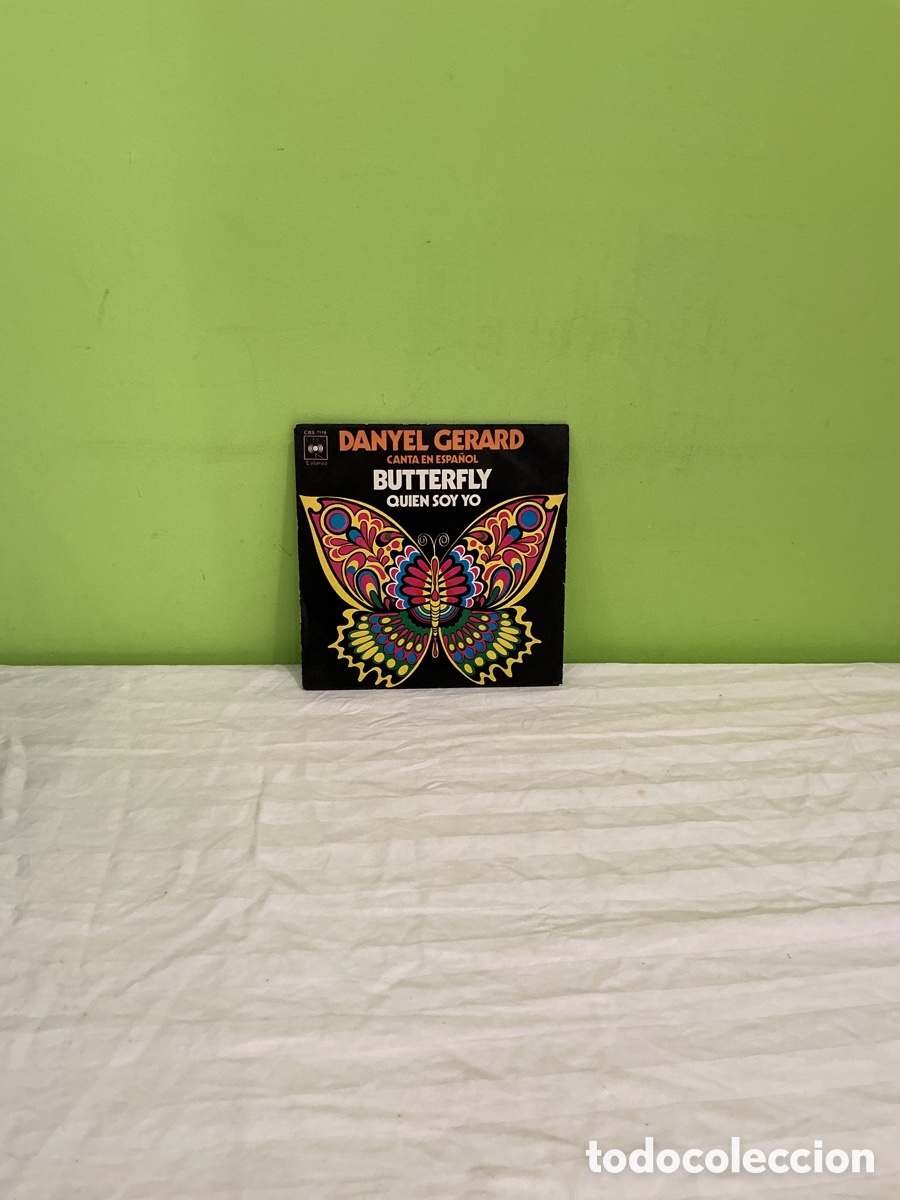 Discos de vinilo: Danyel G&eacute;rard &ndash; Butterfly &ndash; Single espa&ntilde;ol 1971 - Foto 6