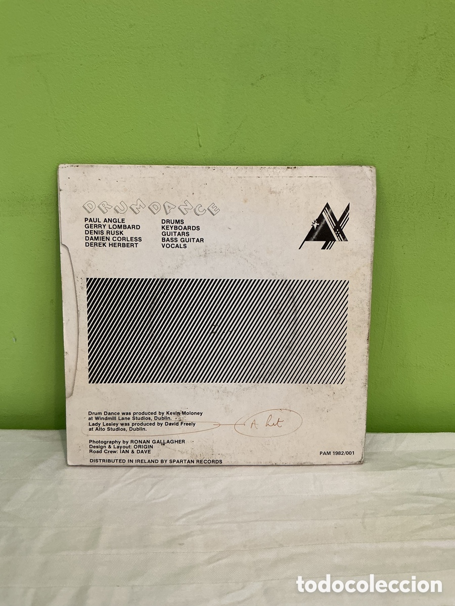Discos de vinilo: Paul Angle &ndash; Drum Dance &ndash; Single 1982 - Foto 7