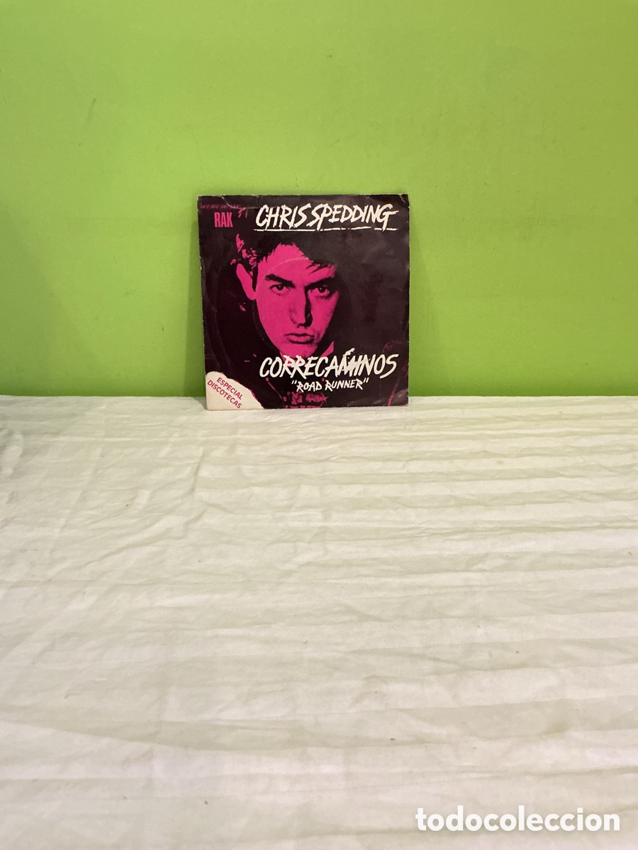 Discos de vinilo: Chris Spedding &ndash; Correcaminos &ndash; Single 1978 - Foto 6