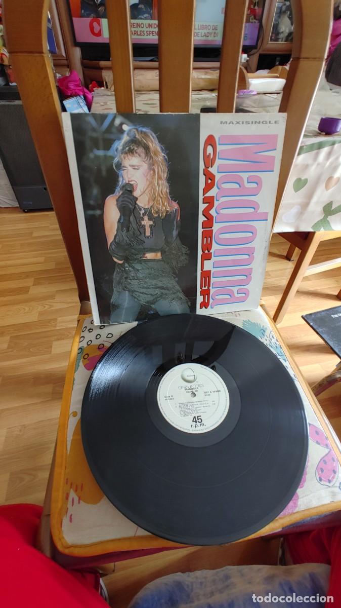 Discos de vinilo: MADONNA-MAXI GAMBLER - Foto 1