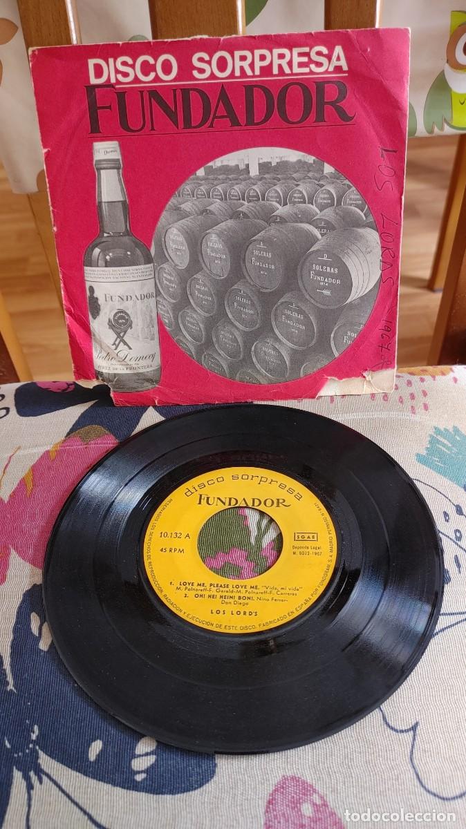 Discos de vinilo: LOS LORD`S-EP LOVE ME PLEASE LOVE ME +3-FUNDADOR