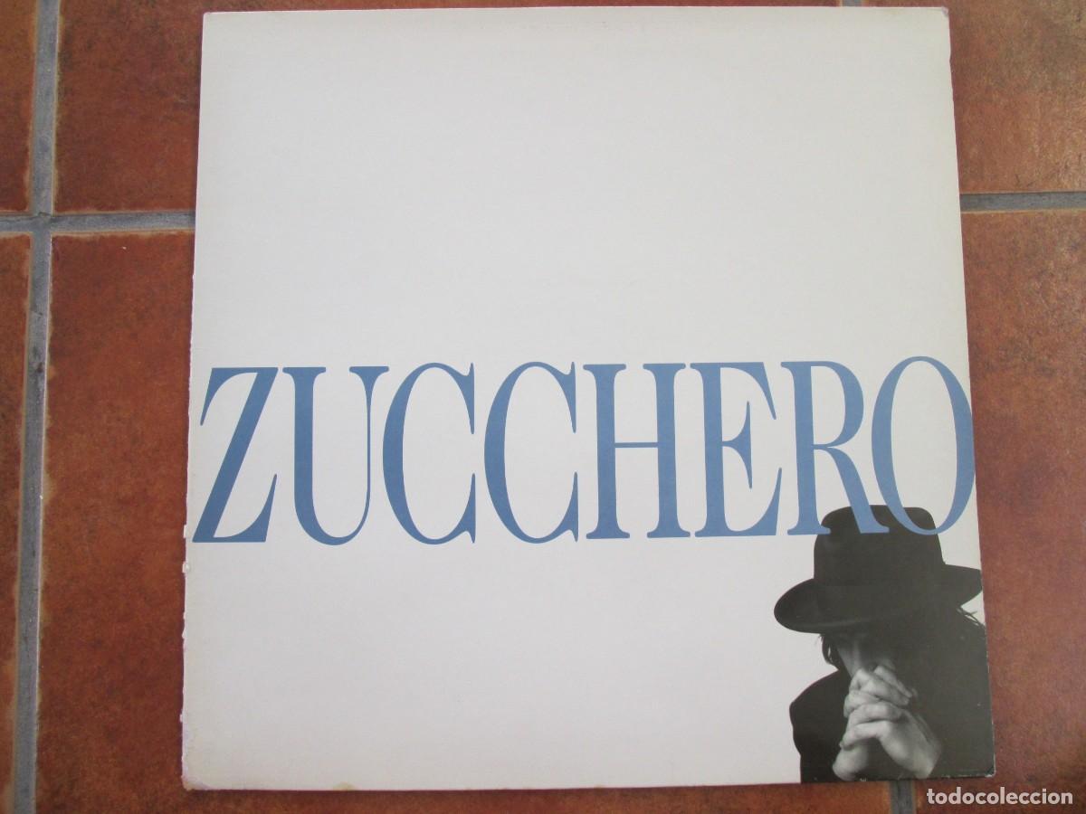Discos de vinilo: ZUCCHERO - Zucchero. LP, 1&ordf; edici&oacute;n espa&ntilde;ola 12&rdquo; 1990. Insert. Carpeta abierta. Muy buen estado. VG+