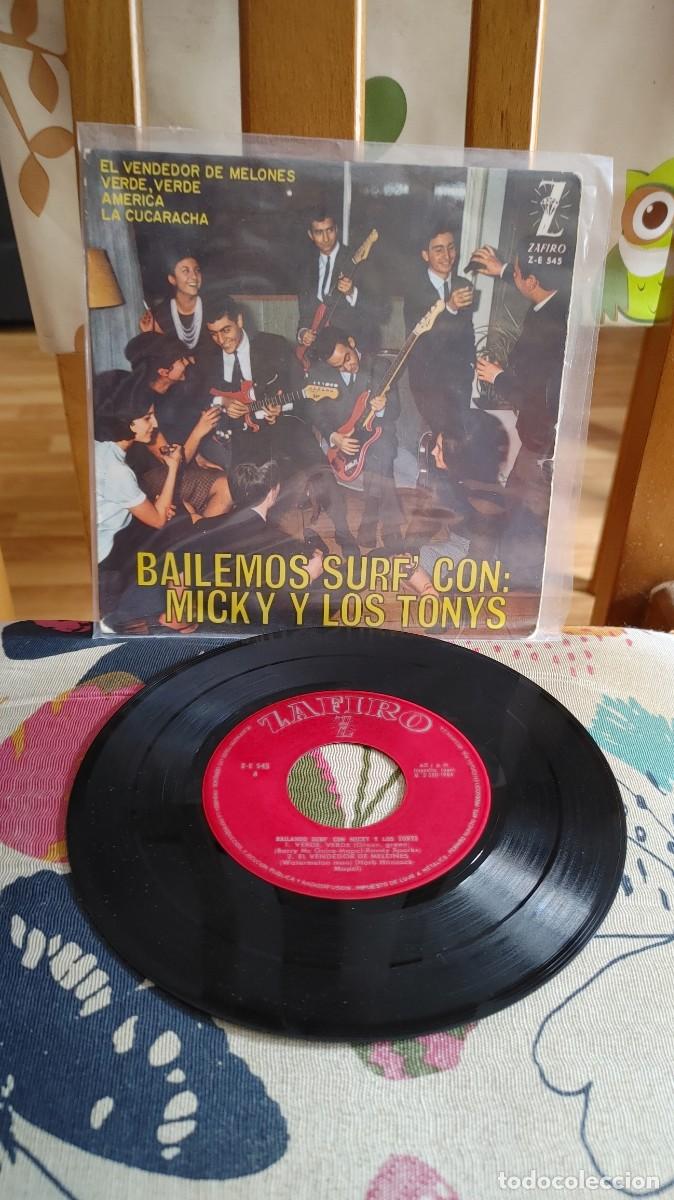 Discos de vinilo: MICKY Y LOS TONYS-EP EL VENDEDOR DE MELONES +3 - Foto 1