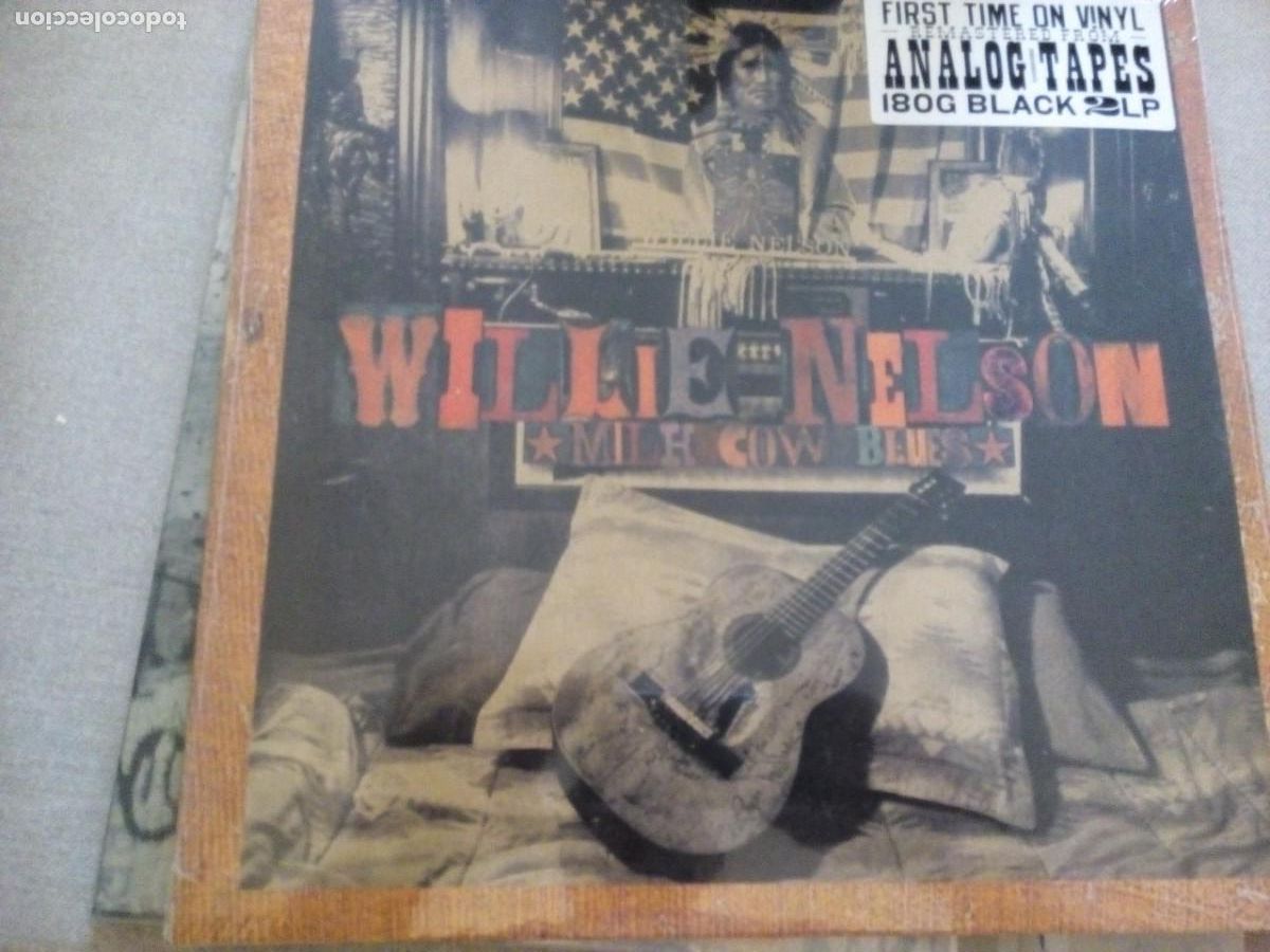Discos de vinilo: Willie Nelson &ndash; Milk Cow Blues 2XLPS GATEFOLD PRECINTADO