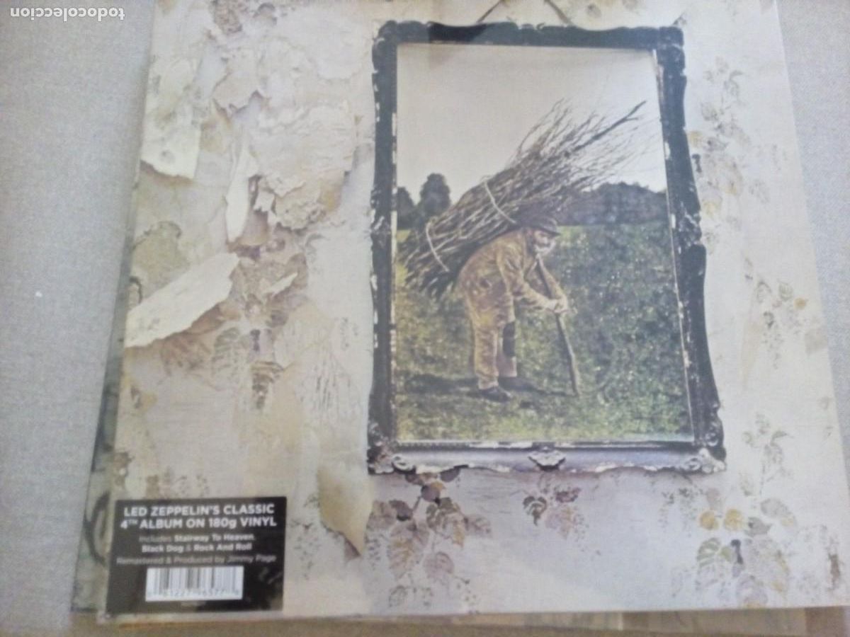Discos de vinilo: LED ZEPPELIN IV LP GATEFOLD CON INSERTO &iexcl;&iexcl;PRECINTADO&iexcl;&iexcl;