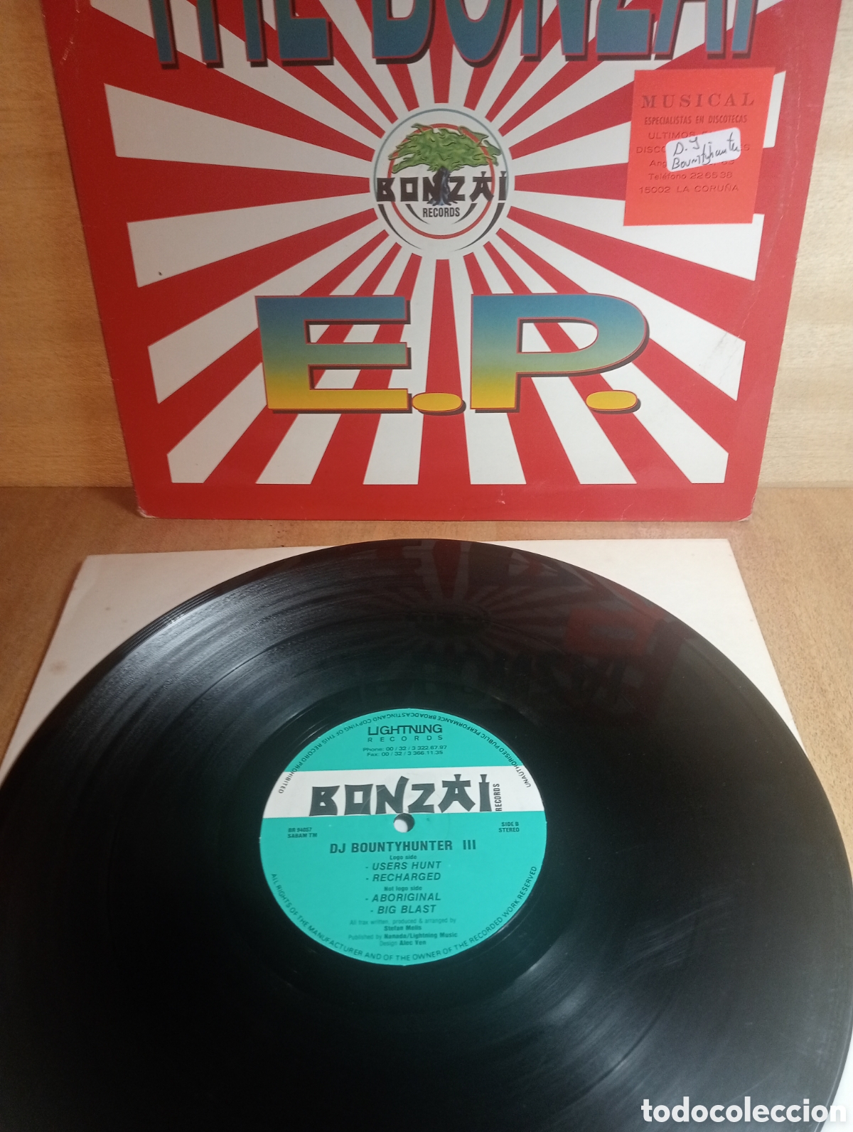 Discos de vinilo: DJ Bountyhunter. III. A&ntilde;o 1994.