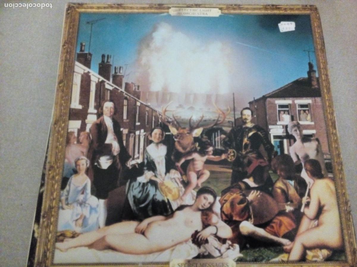Discos de vinilo: ELECRIC LIGHT ORCHESTRA SECRET MESSAGES LP 1983 CON INSERTO