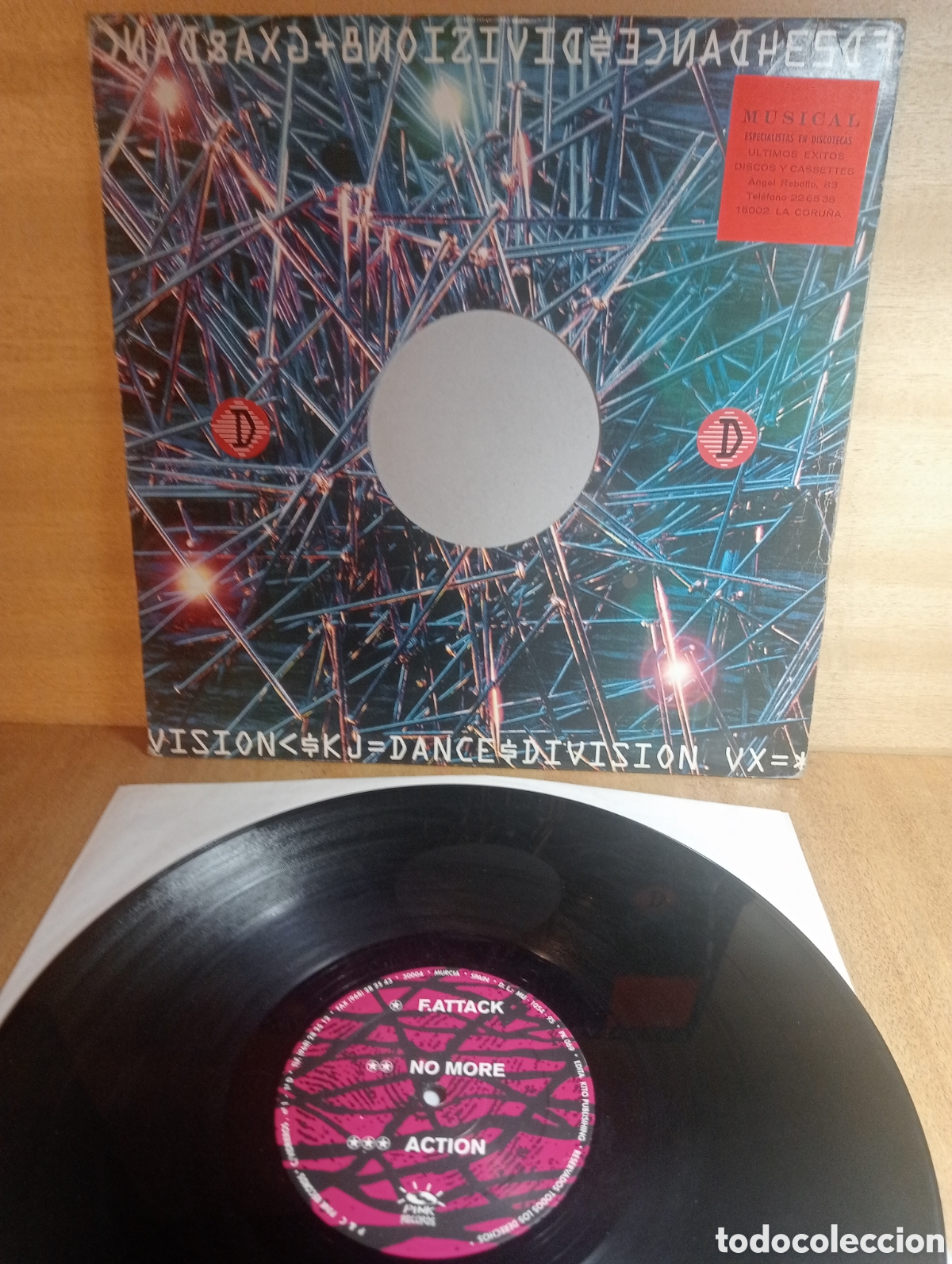 Discos de vinilo: A. D. N . F. Attack. - Foto 1