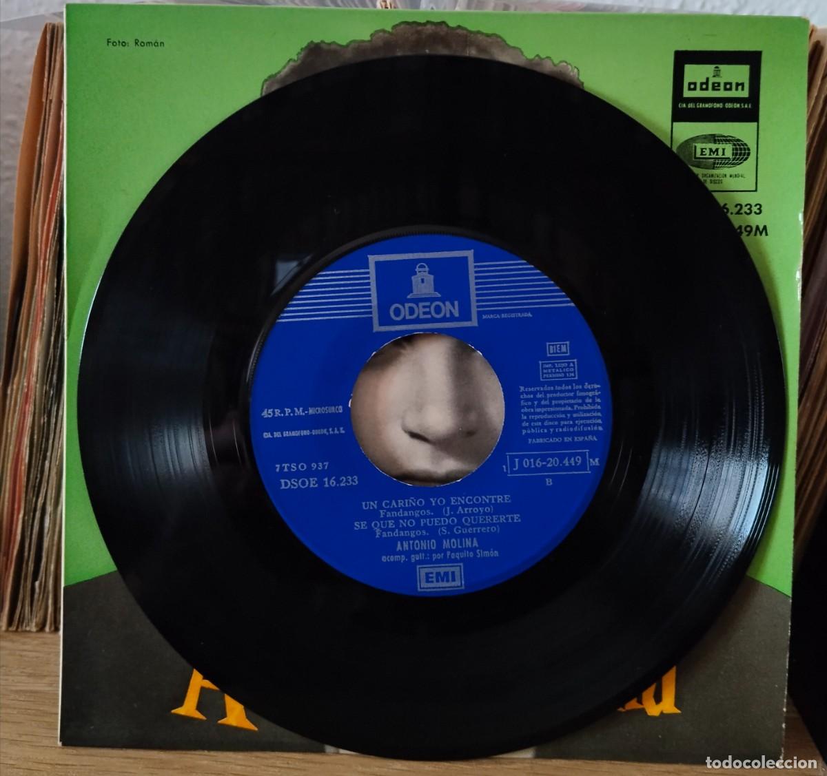 Discos de vinilo: Antonio Molina / EMI-Odeon DSOE 16233 - Foto 4