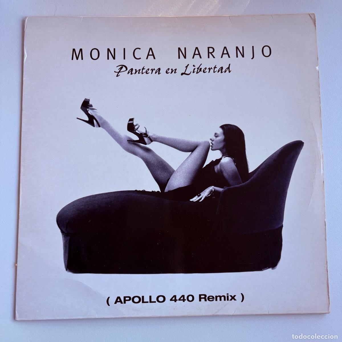 Discos de vinilo: Maxi 12&rsquo;&rsquo; monica naranjo Pantera En Libertad (Apollo 440 Remix) de 1997