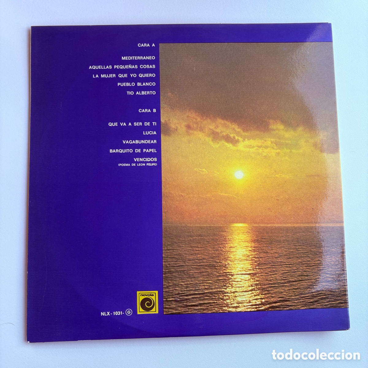 Discos de vinilo: Lp joan manuel serrat mediterr&aacute;neo de 1976 gatefold - Foto 3