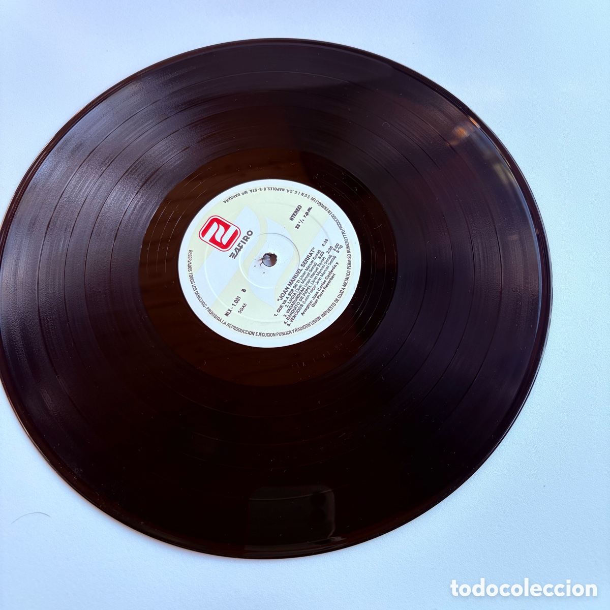 Discos de vinilo: Lp joan manuel serrat mediterr&aacute;neo de 1976 gatefold - Foto 5