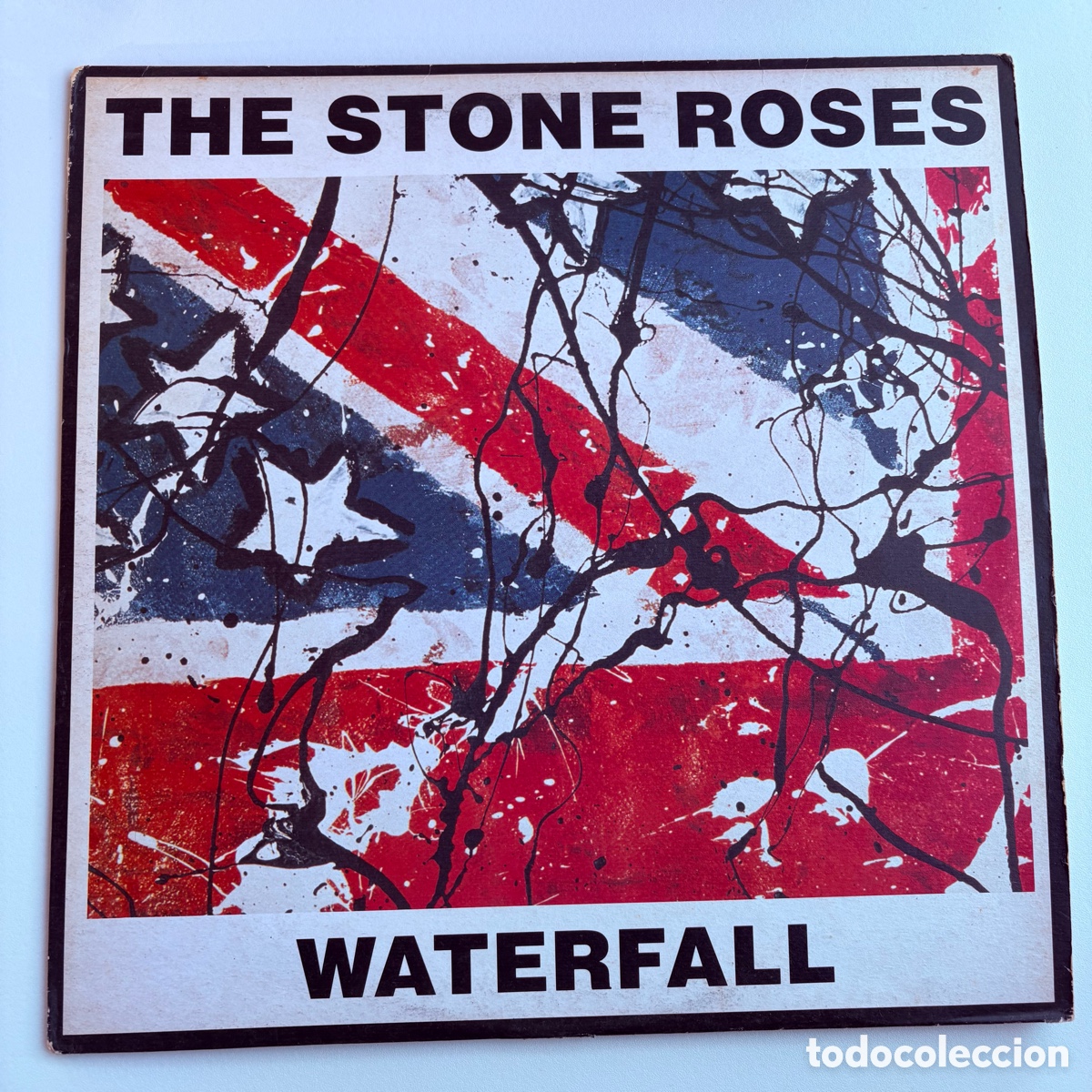 Discos de vinilo: Maxi 12&rsquo;&rsquo; the stone roses waterfall edicion UK de 1992