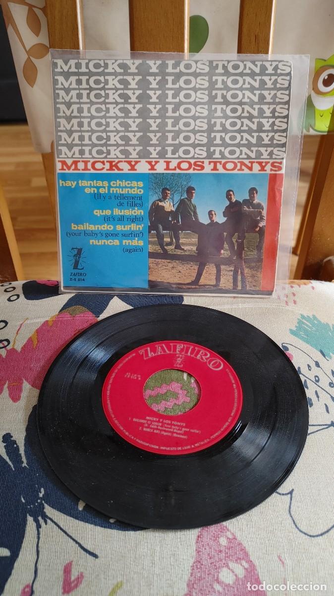 Discos de vinilo: MICKY Y LOS TONYS-EP HAY TANTA CHICAS EN EL MUNDO +3