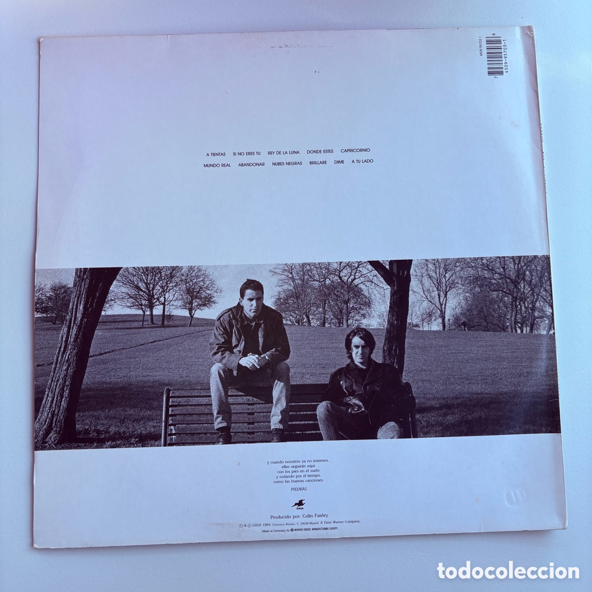 Discos de vinilo: Lp duncan dhu piedras edicion de 1994 - Foto 2