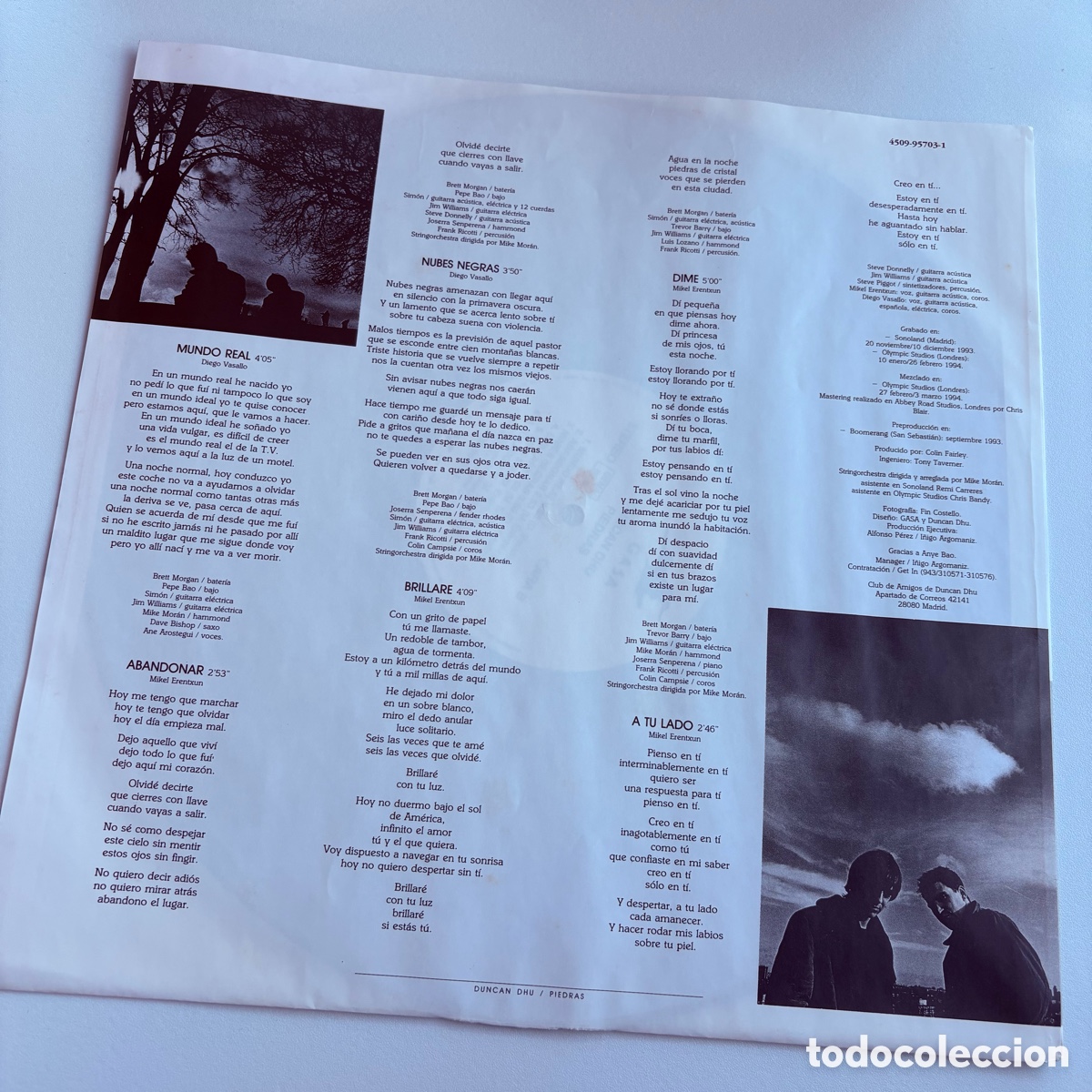 Discos de vinilo: Lp duncan dhu piedras edicion de 1994 - Foto 4