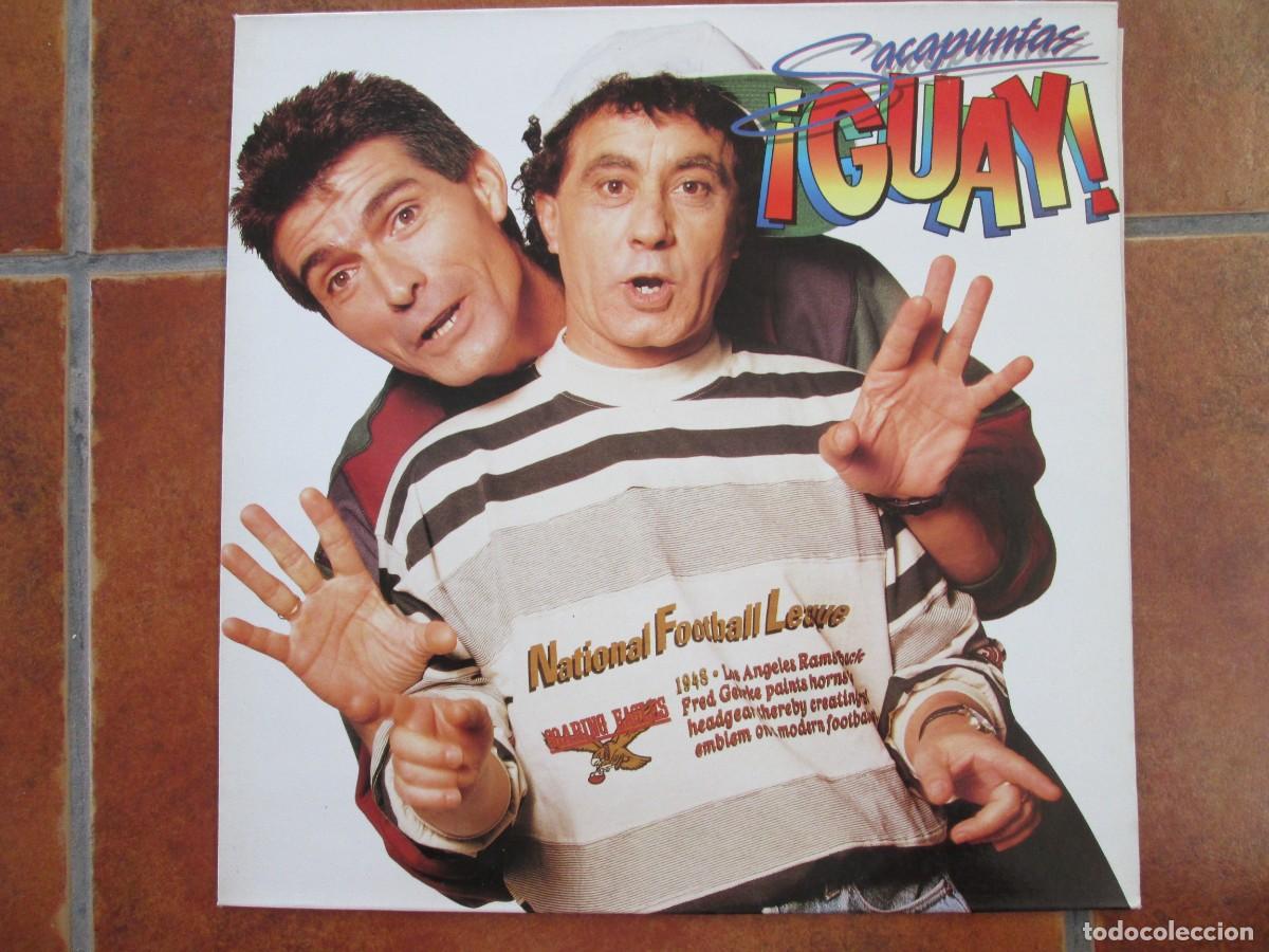 Discos de vinilo: D&Uacute;O SACAPUNTAS - Sacapuntas &iexcl;Guay!. LP, ed espa&ntilde;ola 12&rdquo; 1991. Magn&iacute;fico estado (VG+/NM)