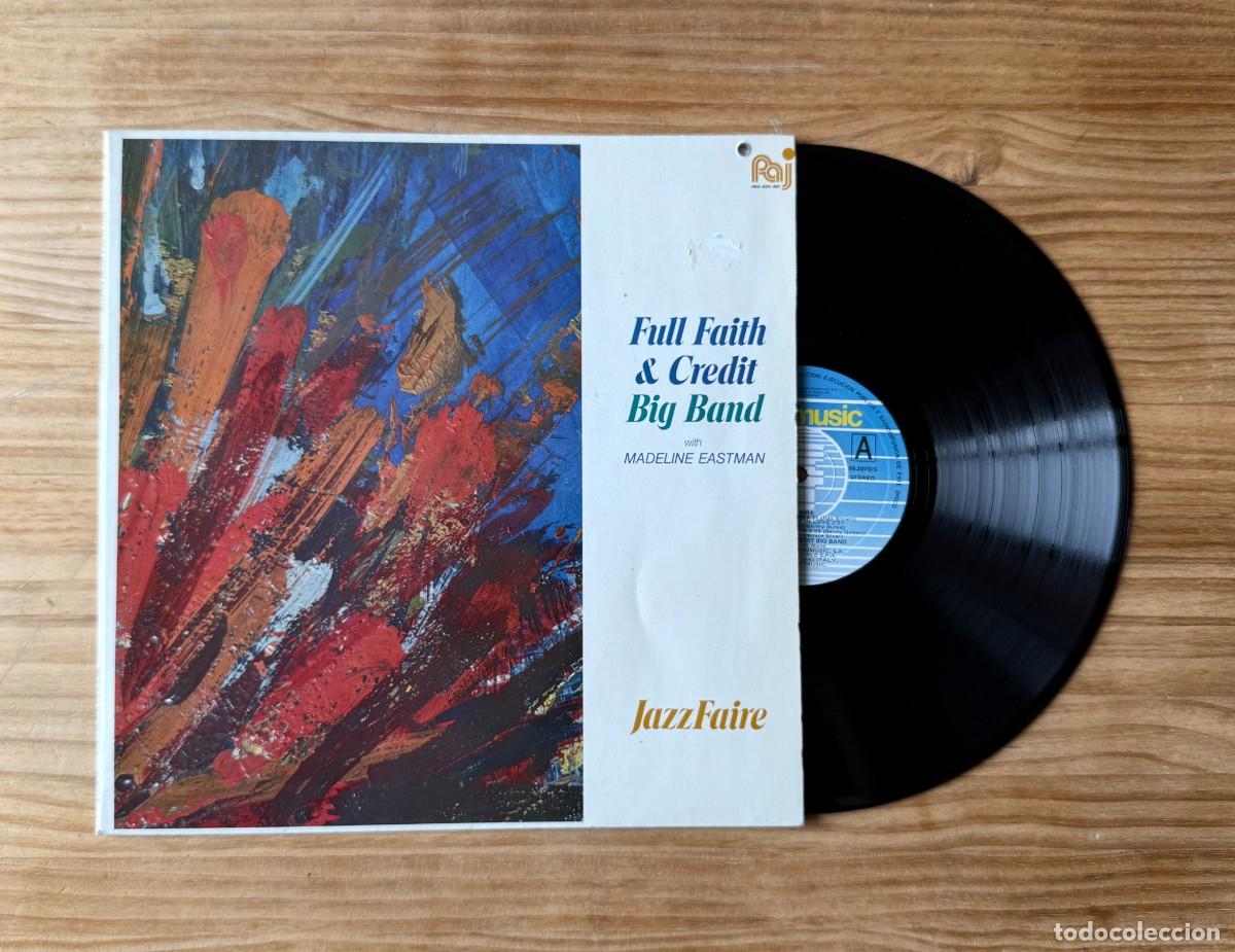 Dischi in vinile: Full Faith & Credit Big Band with Madeline Eastman &ndash; Jazzfaire. Spain 1985