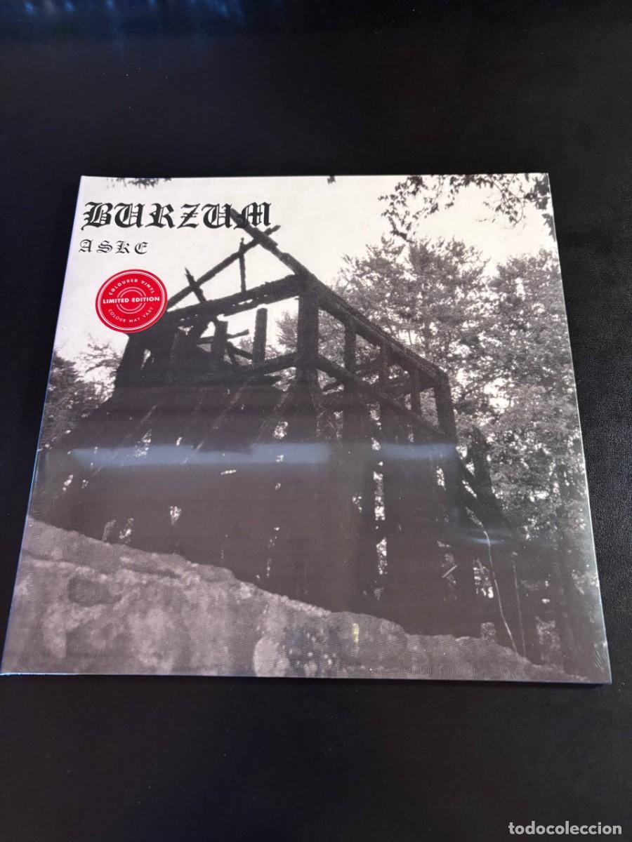 Discos de vinilo: Burzum Aske Disco de vinilo gris LP 12&rdquo; black metal mayhem