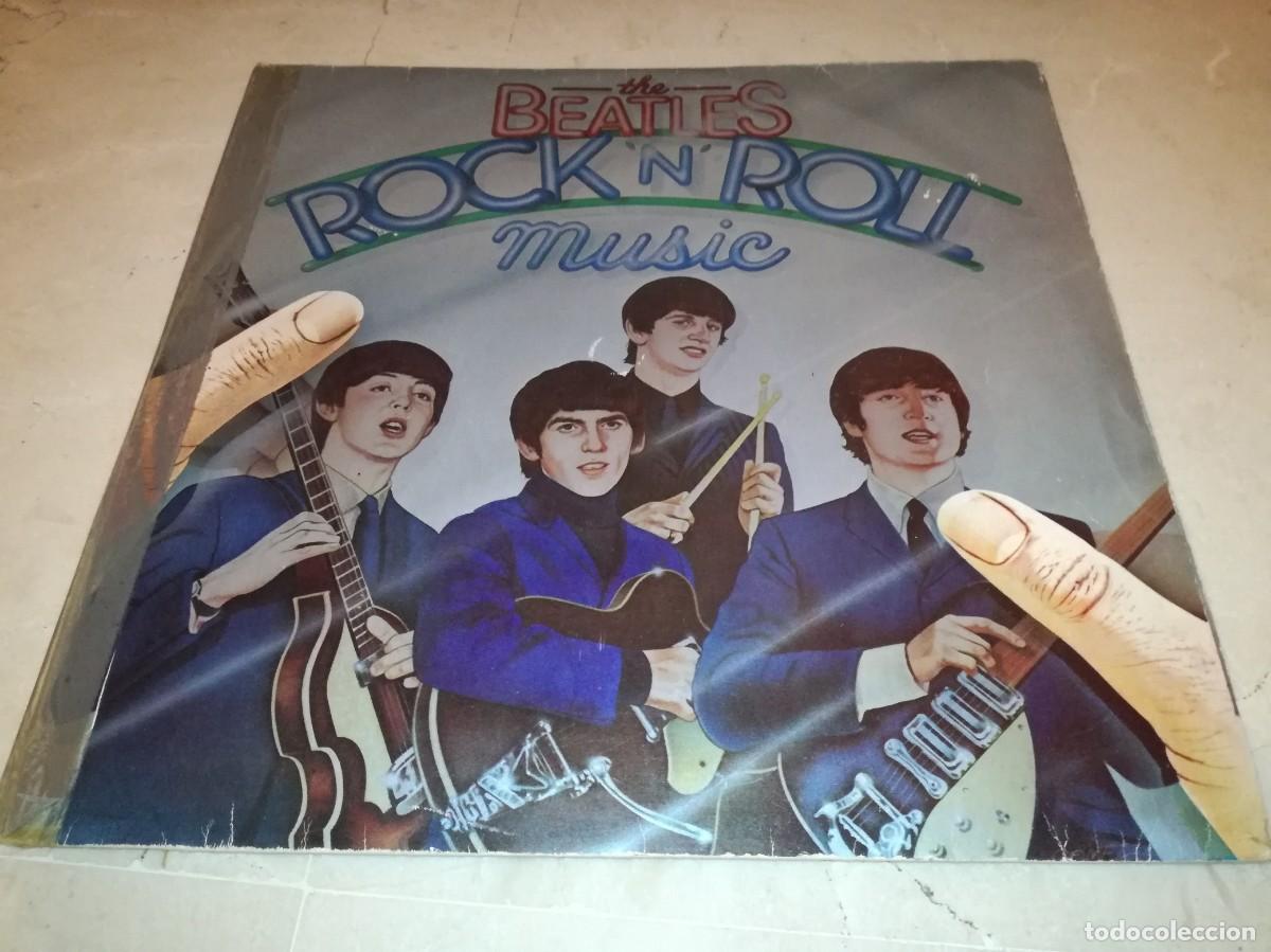 Discos de vinilo: THE BEATLES-ROCK &acute;N&acute; ROLL MUSIC-DOBLE LP-VINILOS EN BUEN ESTADO